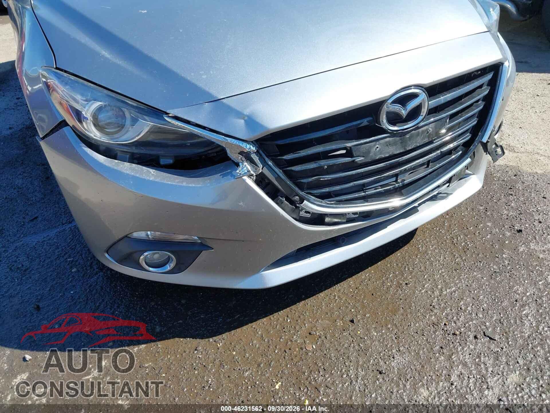 MAZDA MAZDA3 2014 - JM1BM1M32E1206655