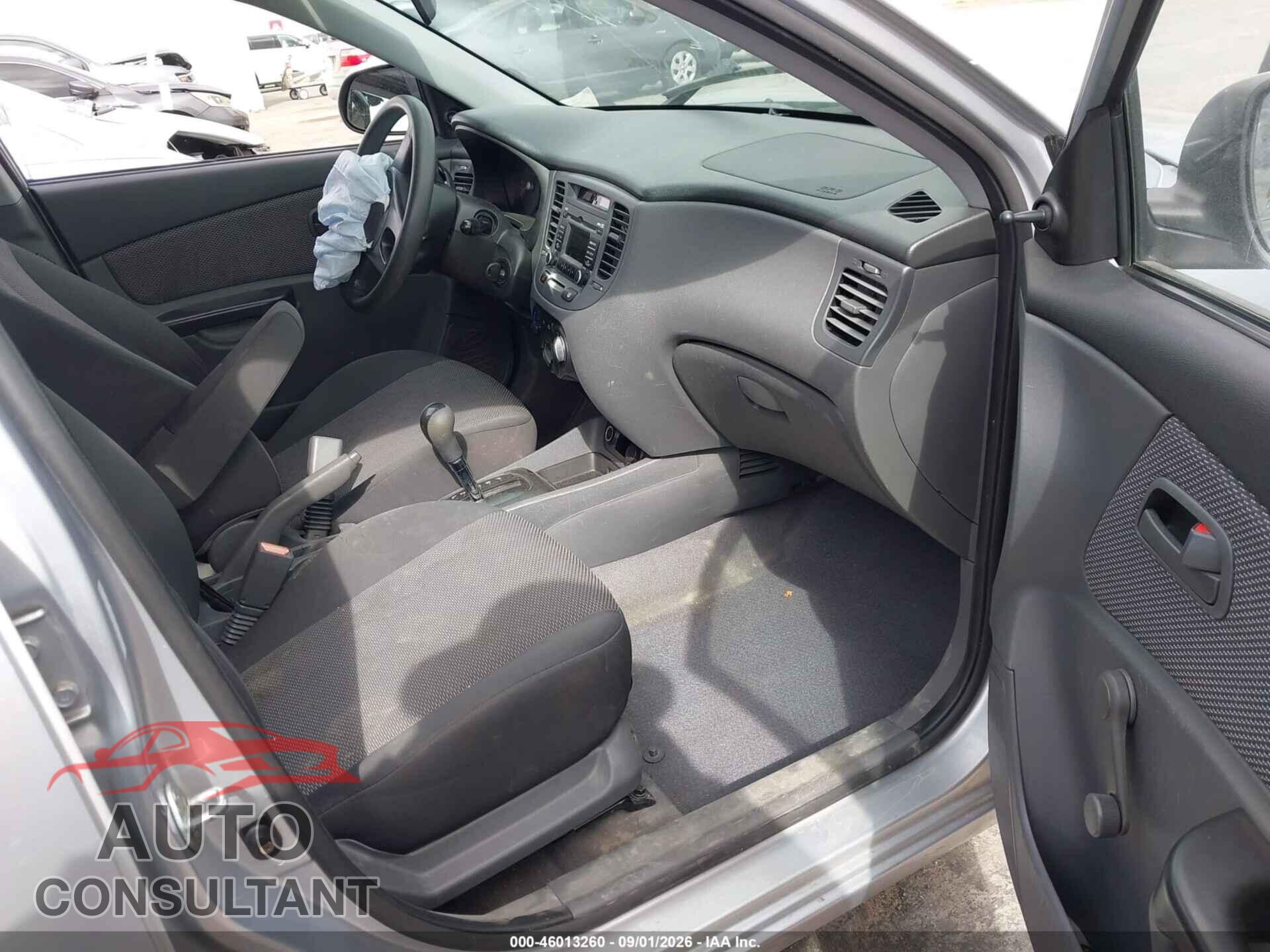 KIA RIO 2011 - KNADH4A35B6923792