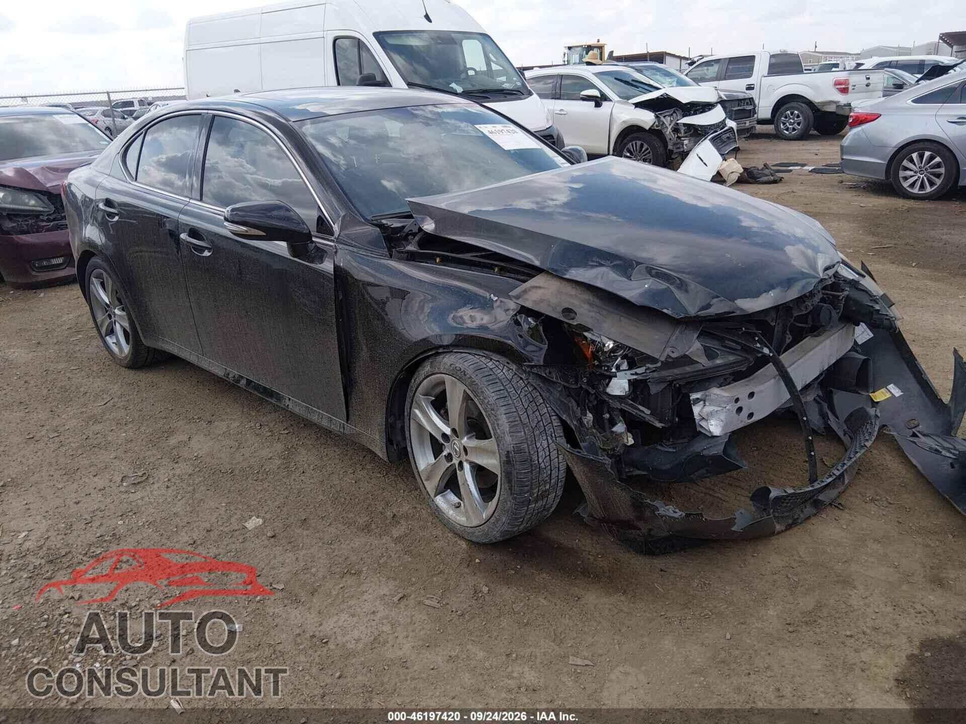LEXUS IS 250 2011 - JTHBF5C20B5139163