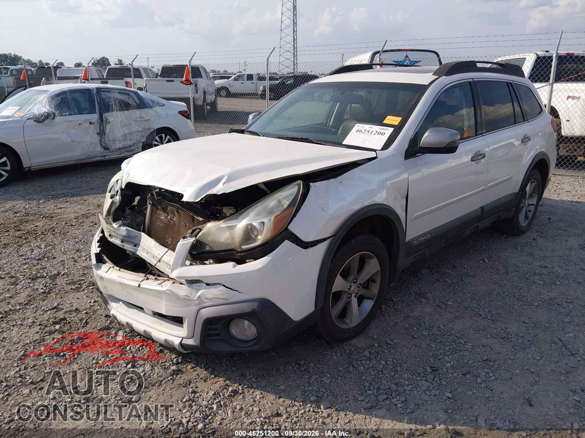 SUBARU OUTBACK 2014 - 4S4BRDPC1E2300076