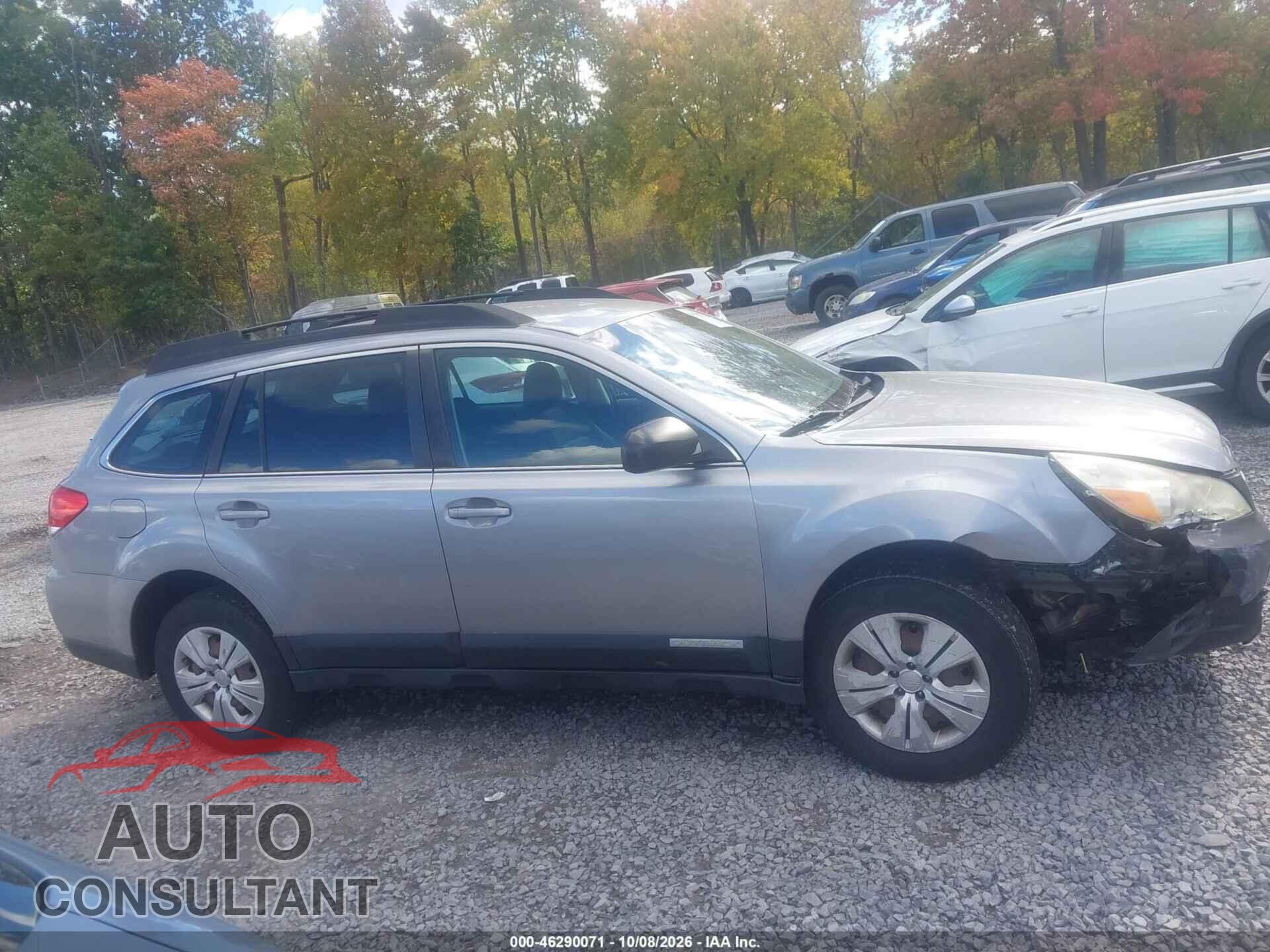 SUBARU OUTBACK 2011 - 4S4BRBAC8B3390233