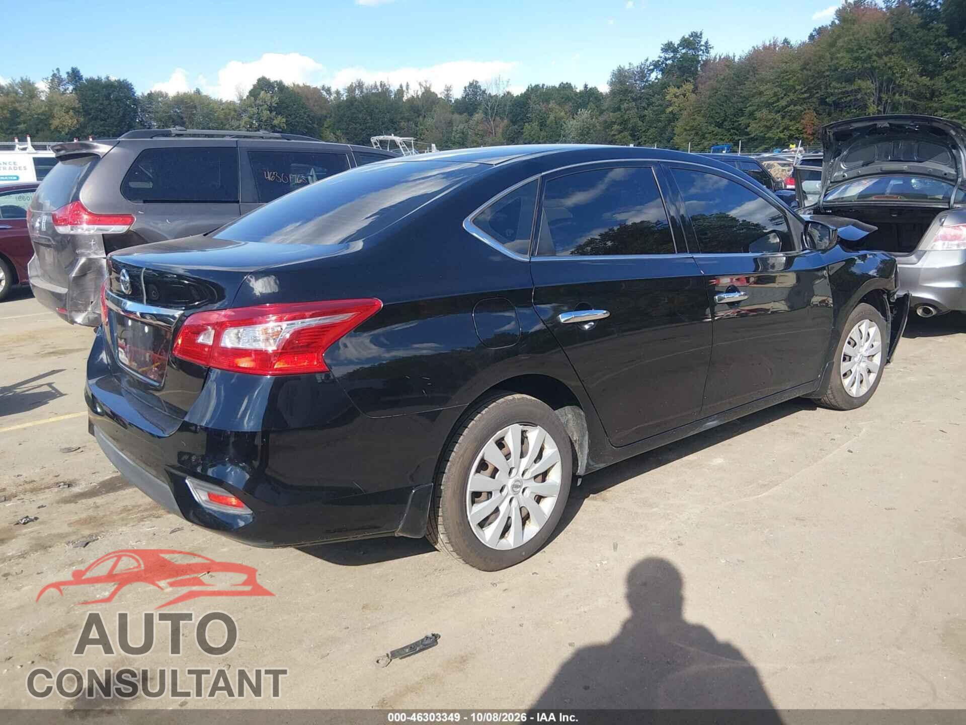 NISSAN SENTRA 2017 - 3N1AB7AP1HY276128