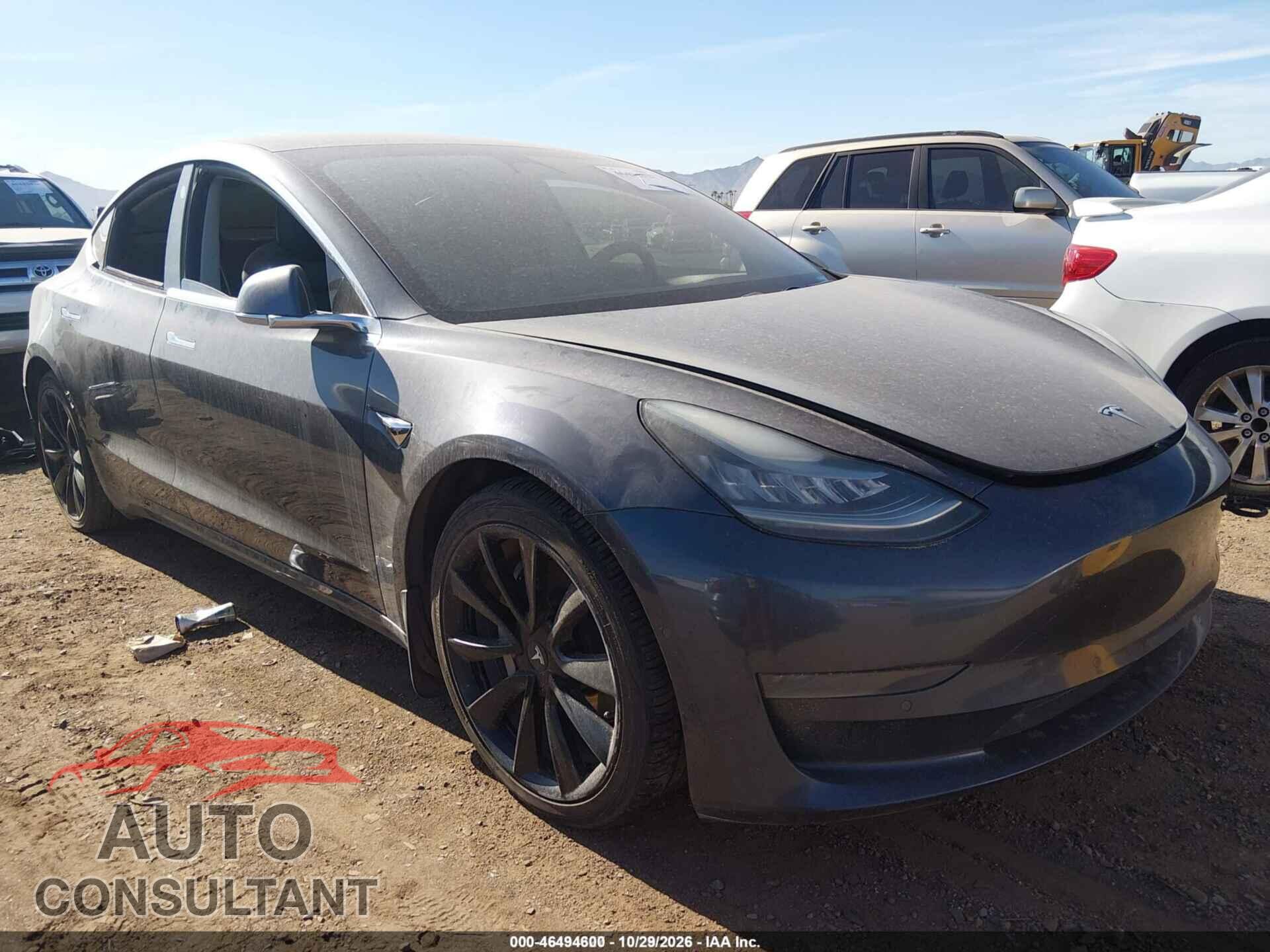 TESLA MODEL 3 2020 - 5YJ3E1EA1LF737932