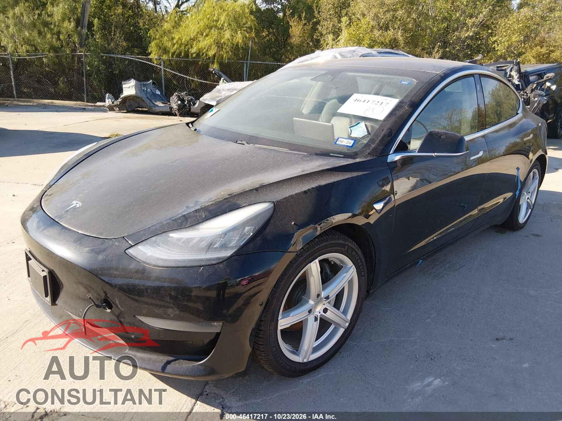 TESLA MODEL 3 2019 - 5YJ3E1EA2KF325050