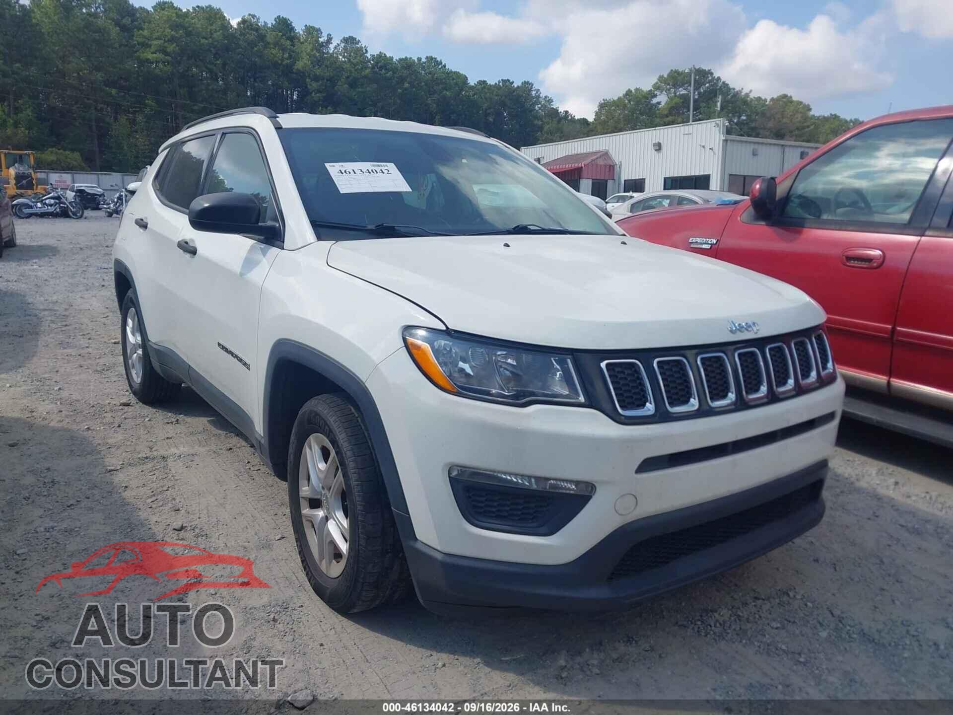 JEEP NEW COMPASS 2017 - 3C4NJCAB0HT659831