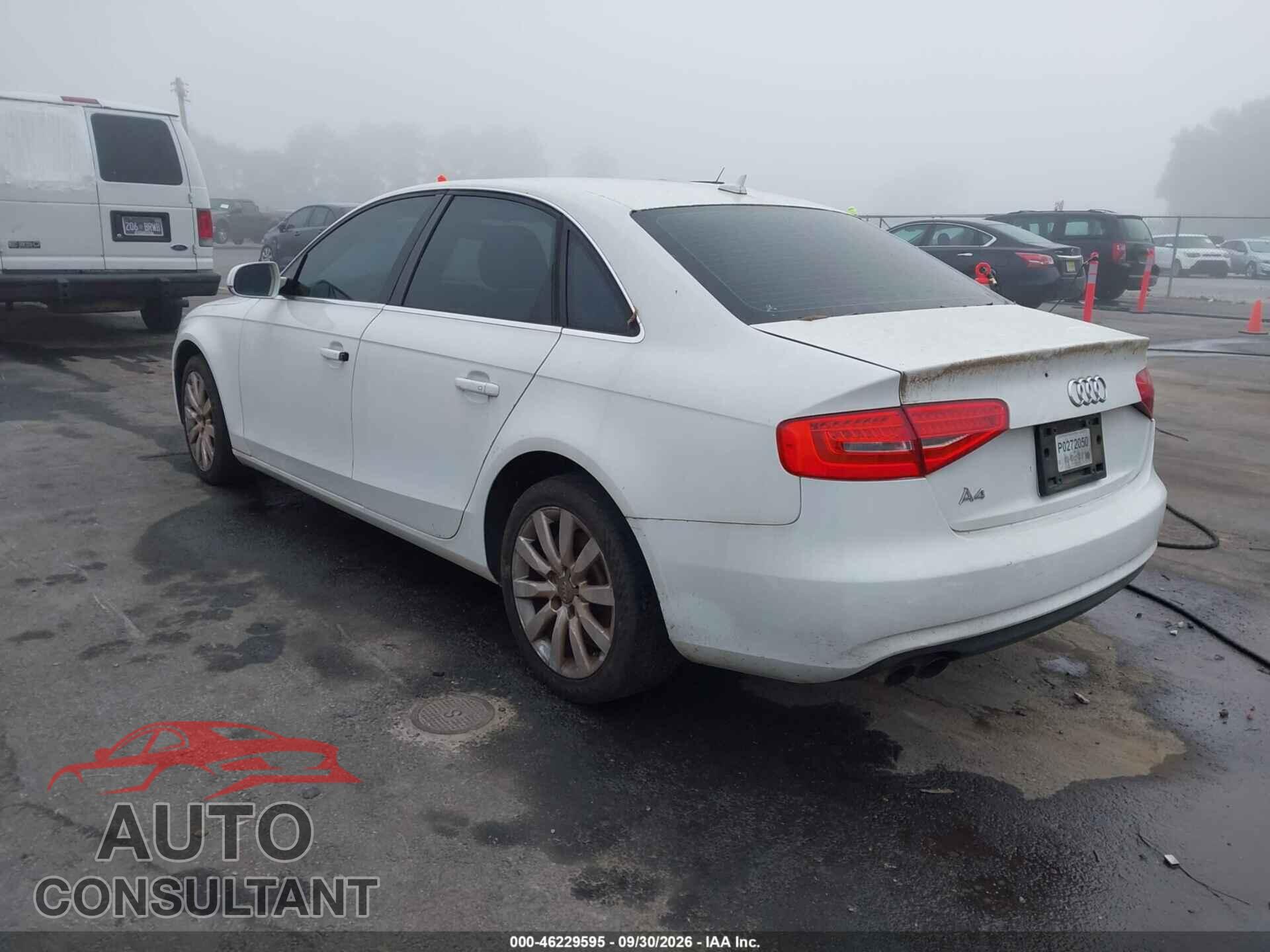 AUDI A4 2013 - WAUAFAFL9DN022997
