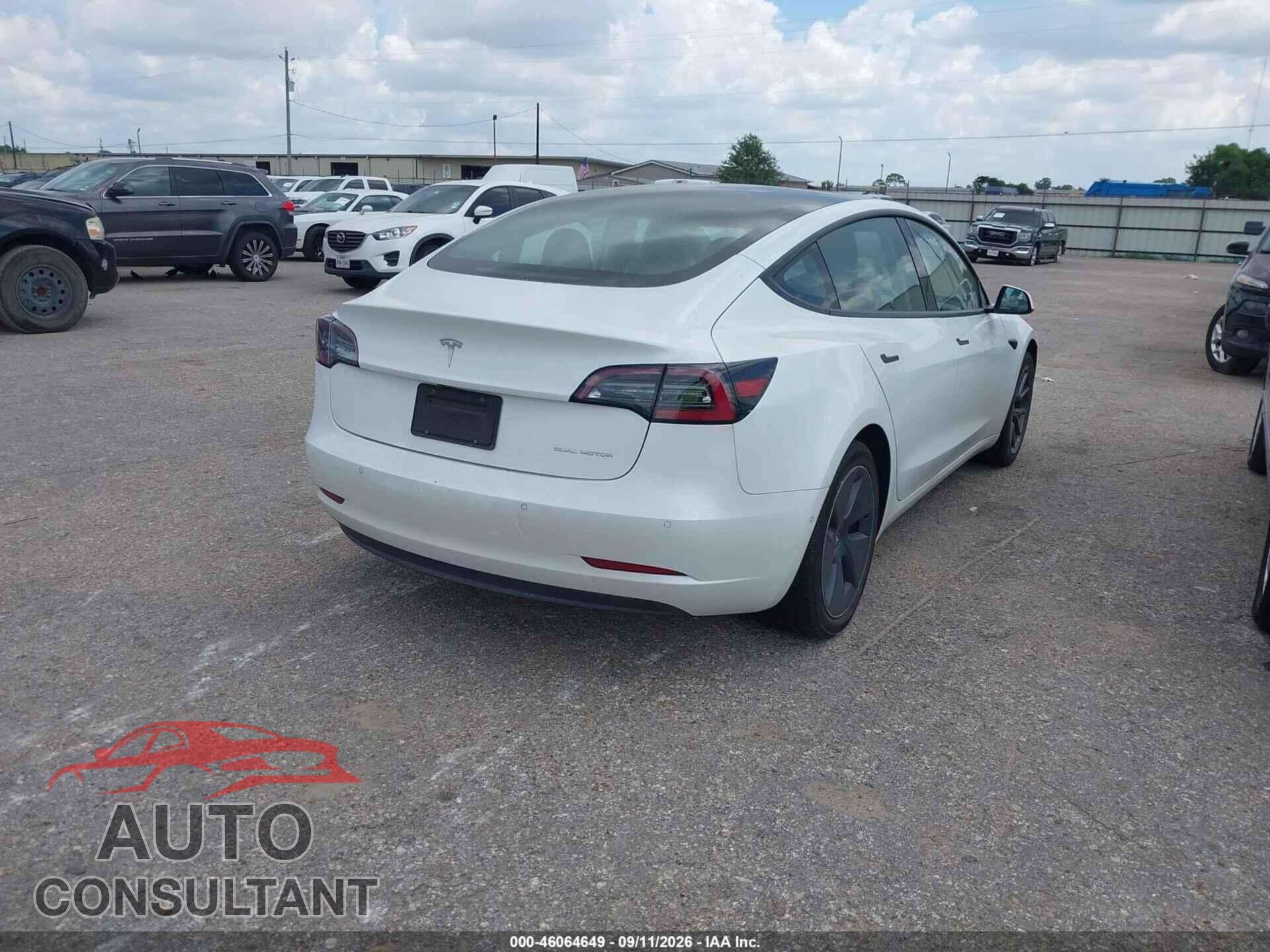 TESLA MODEL 3 2021 - 5YJ3E1EB4MF095829