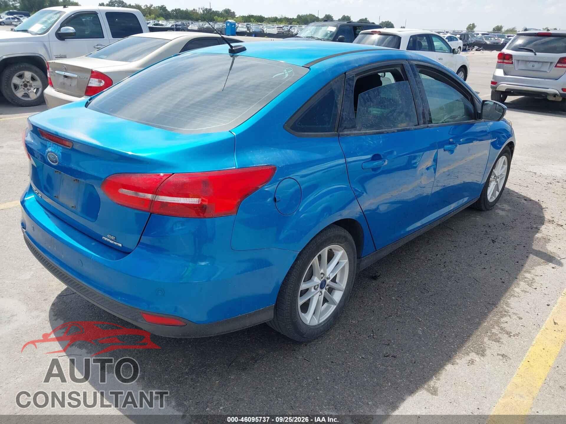 FORD FOCUS 2016 - 1FADP3F24GL404652