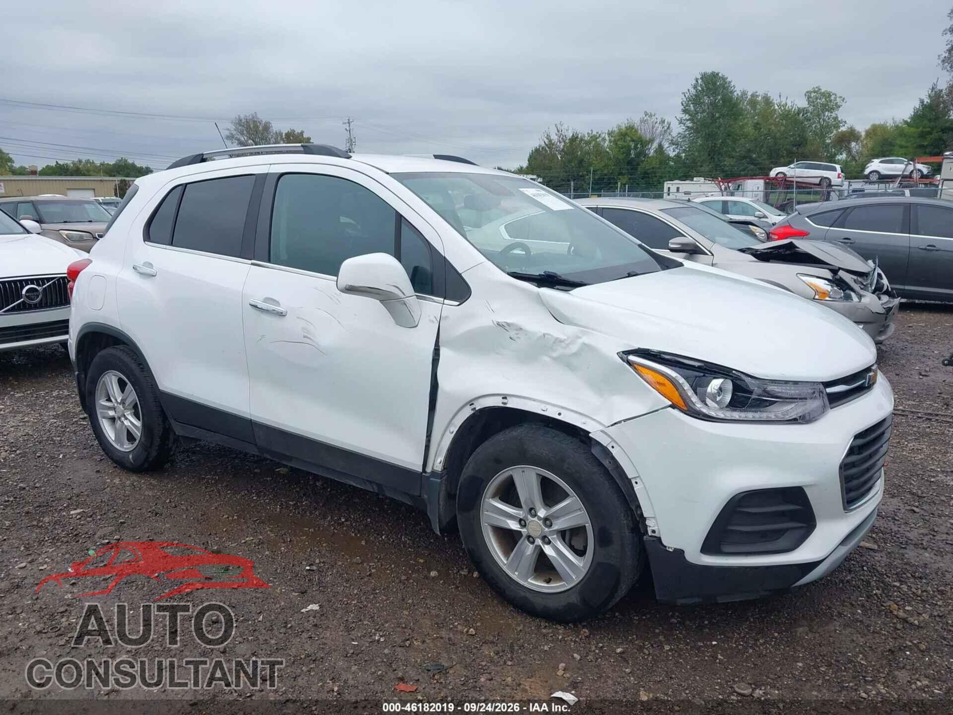 CHEVROLET TRAX 2017 - 3GNCJLSB3HL268430