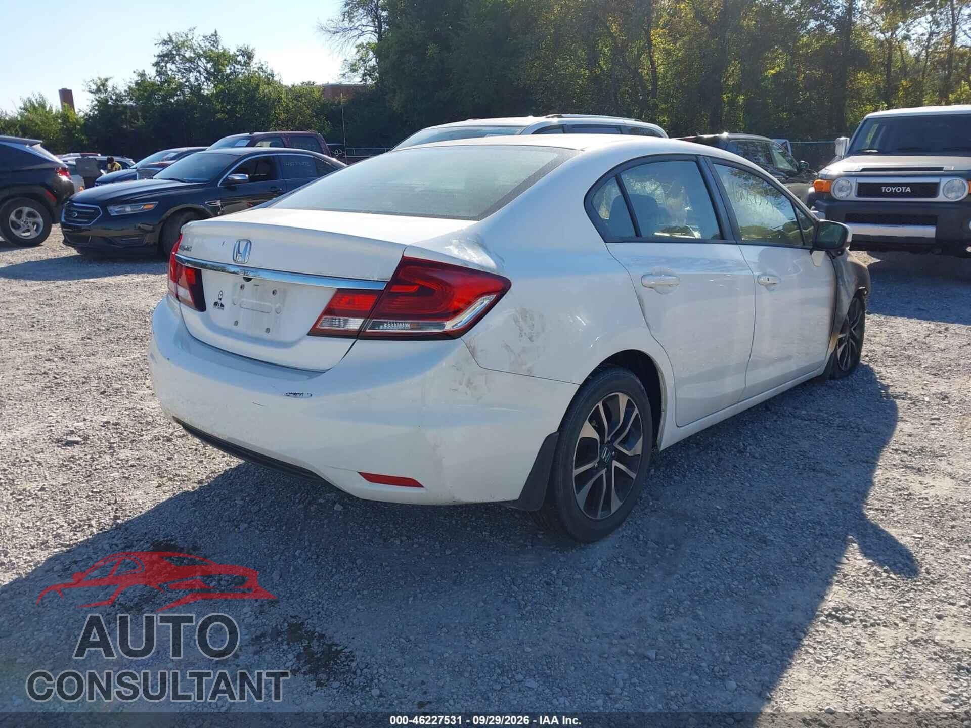 HONDA CIVIC 2014 - 19XFB2F89EE022381
