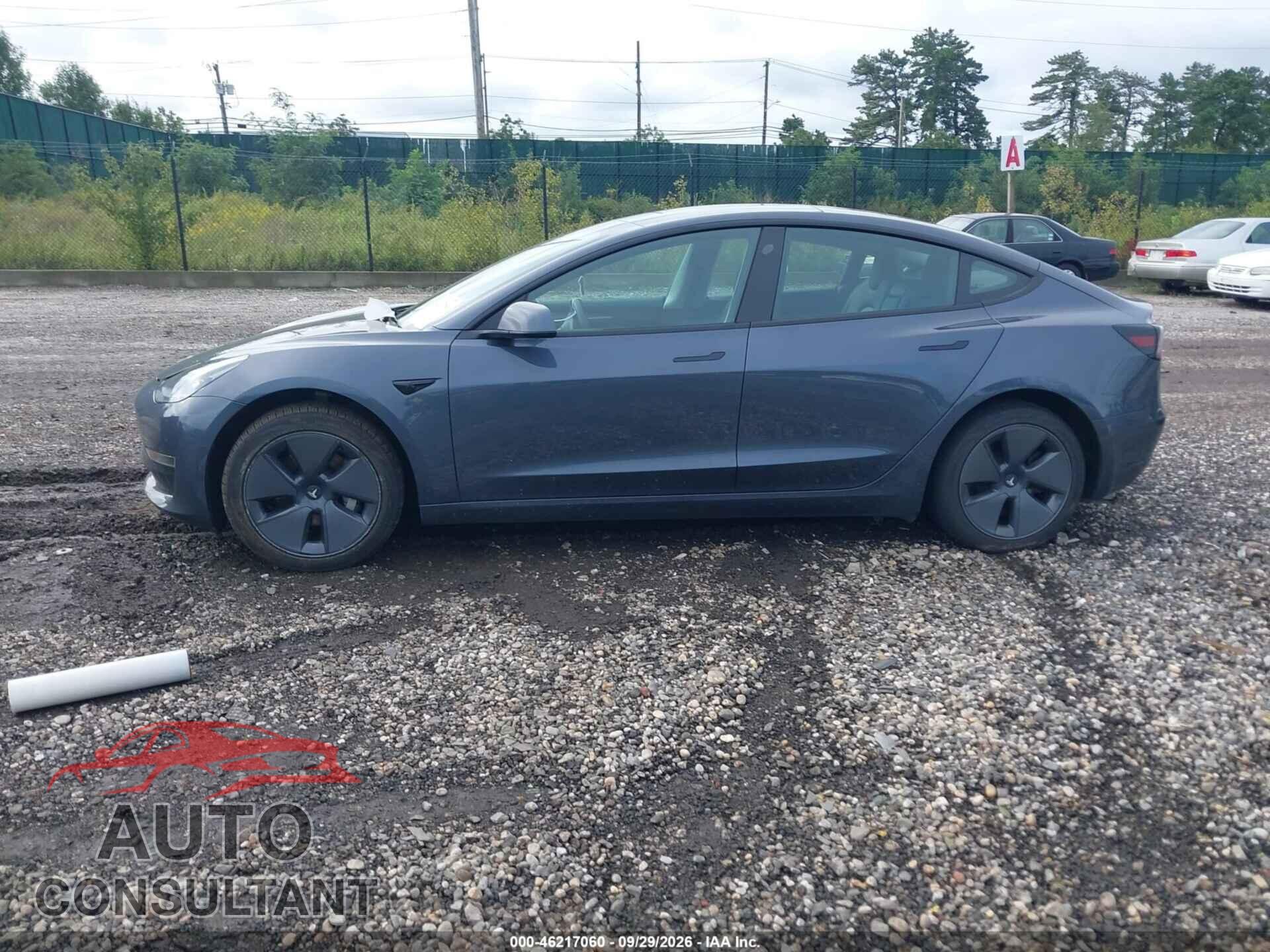 TESLA MODEL 3 2022 - 5YJ3E1EB8NF317984