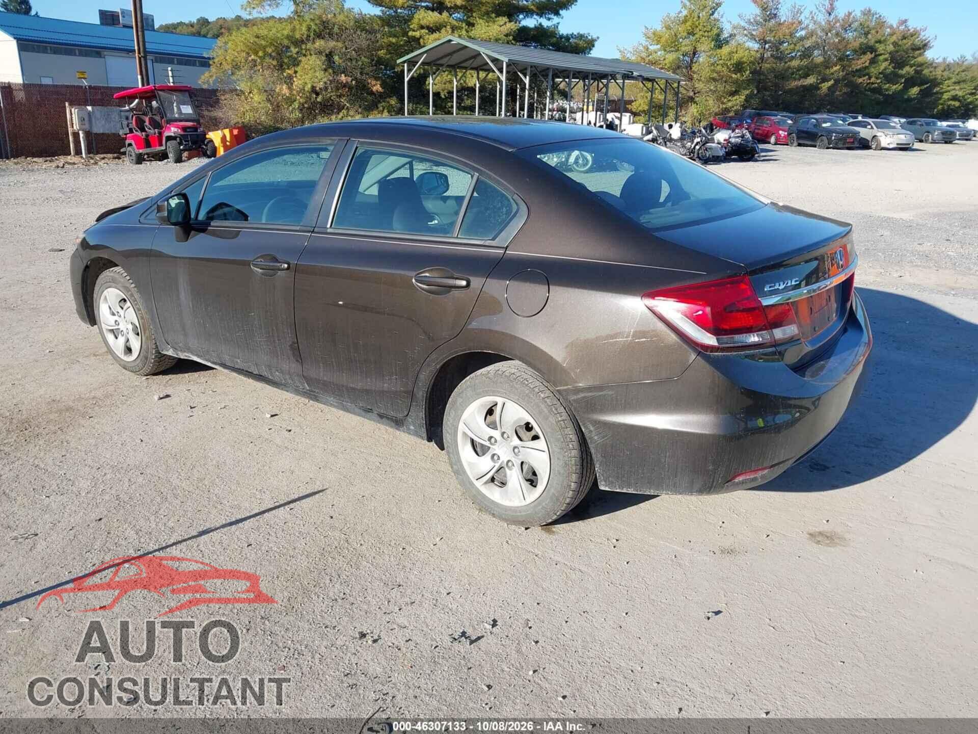 HONDA CIVIC 2013 - 2HGFB2F56DH590100