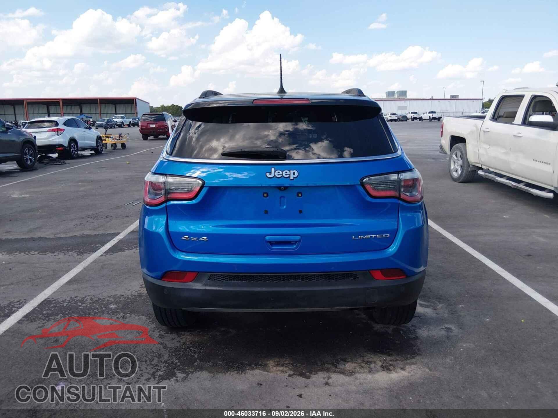 JEEP NEW COMPASS 2017 - 3C4NJDCB7HT631592