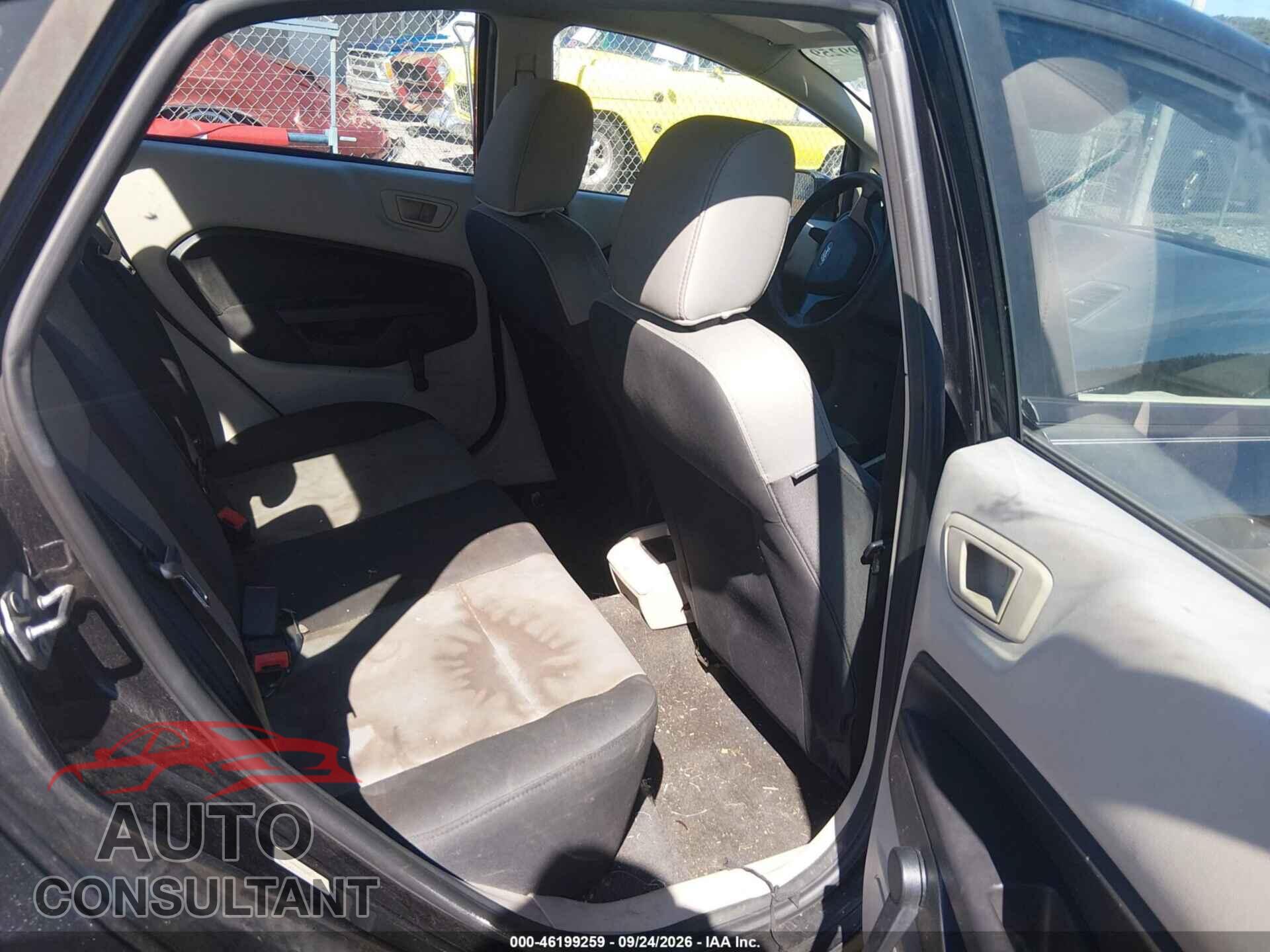 FORD FIESTA 2012 - 3FADP4AJ6CM218432