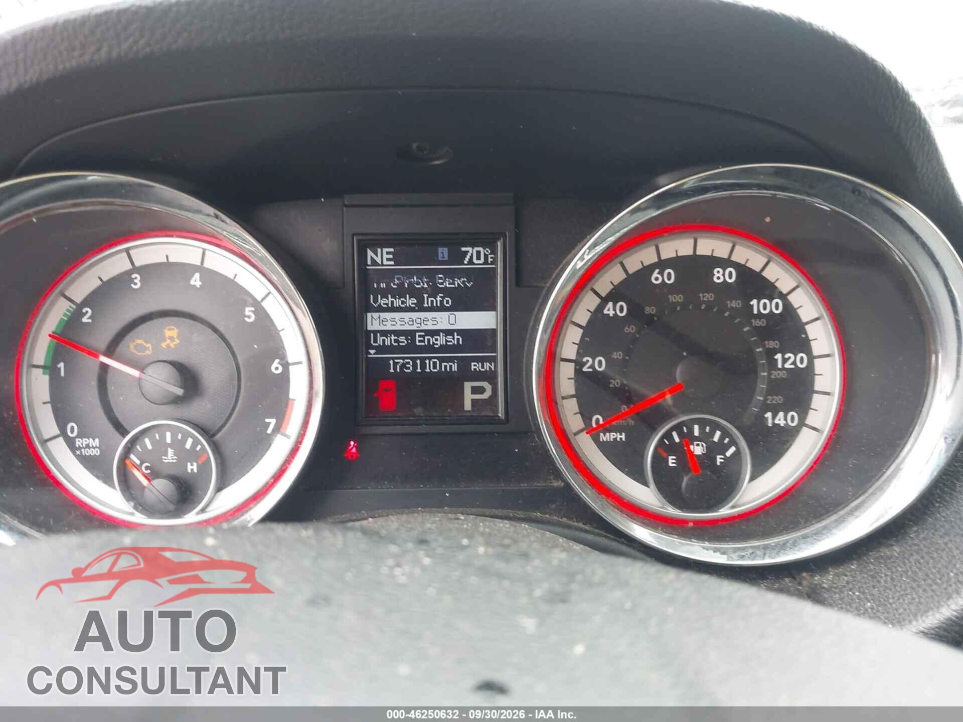 DODGE DURANGO 2013 - 1C4RDJDG6DC695811