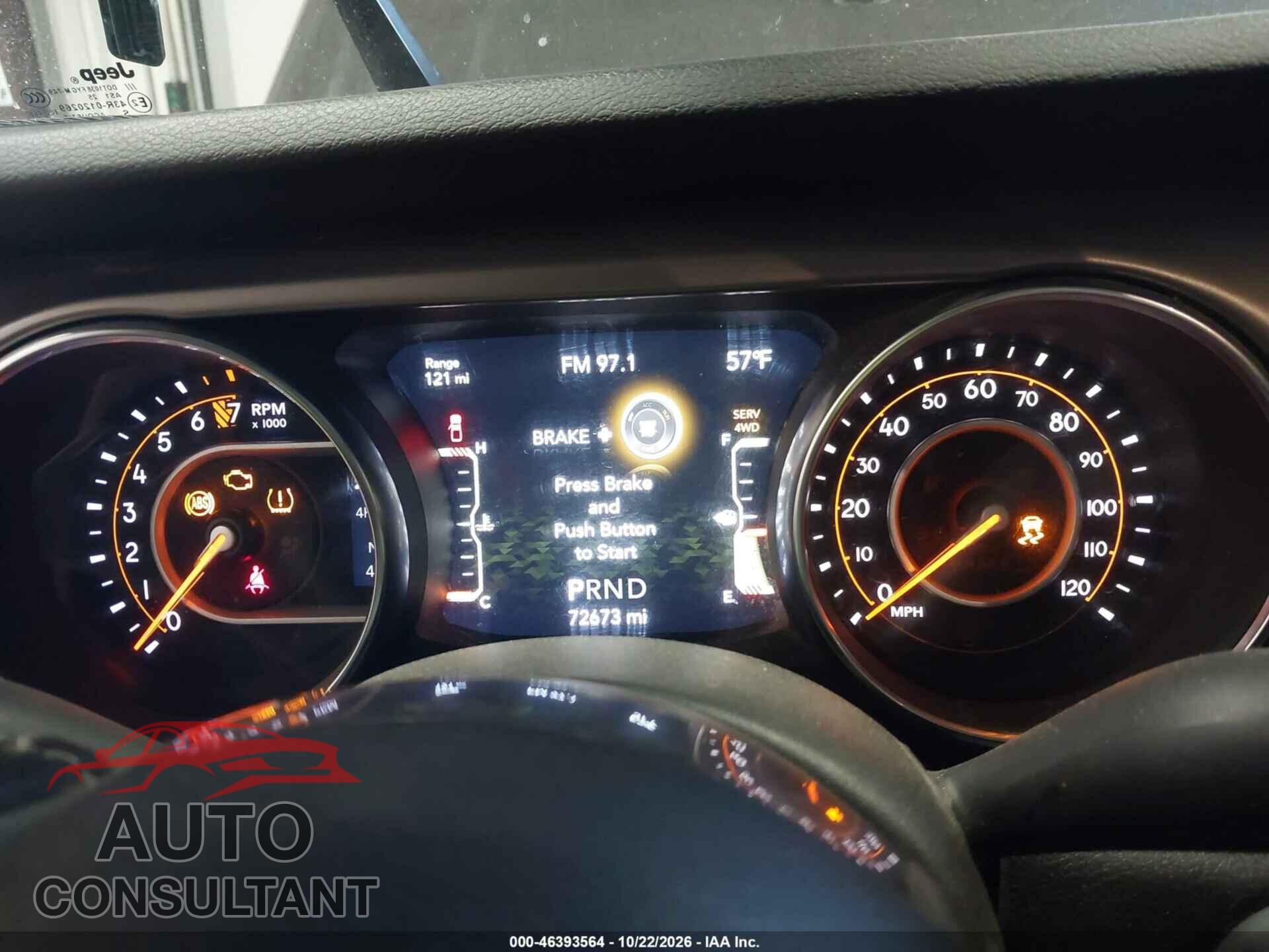 JEEP GLADIATOR 2020 - 1C6HJTAG6LL129335
