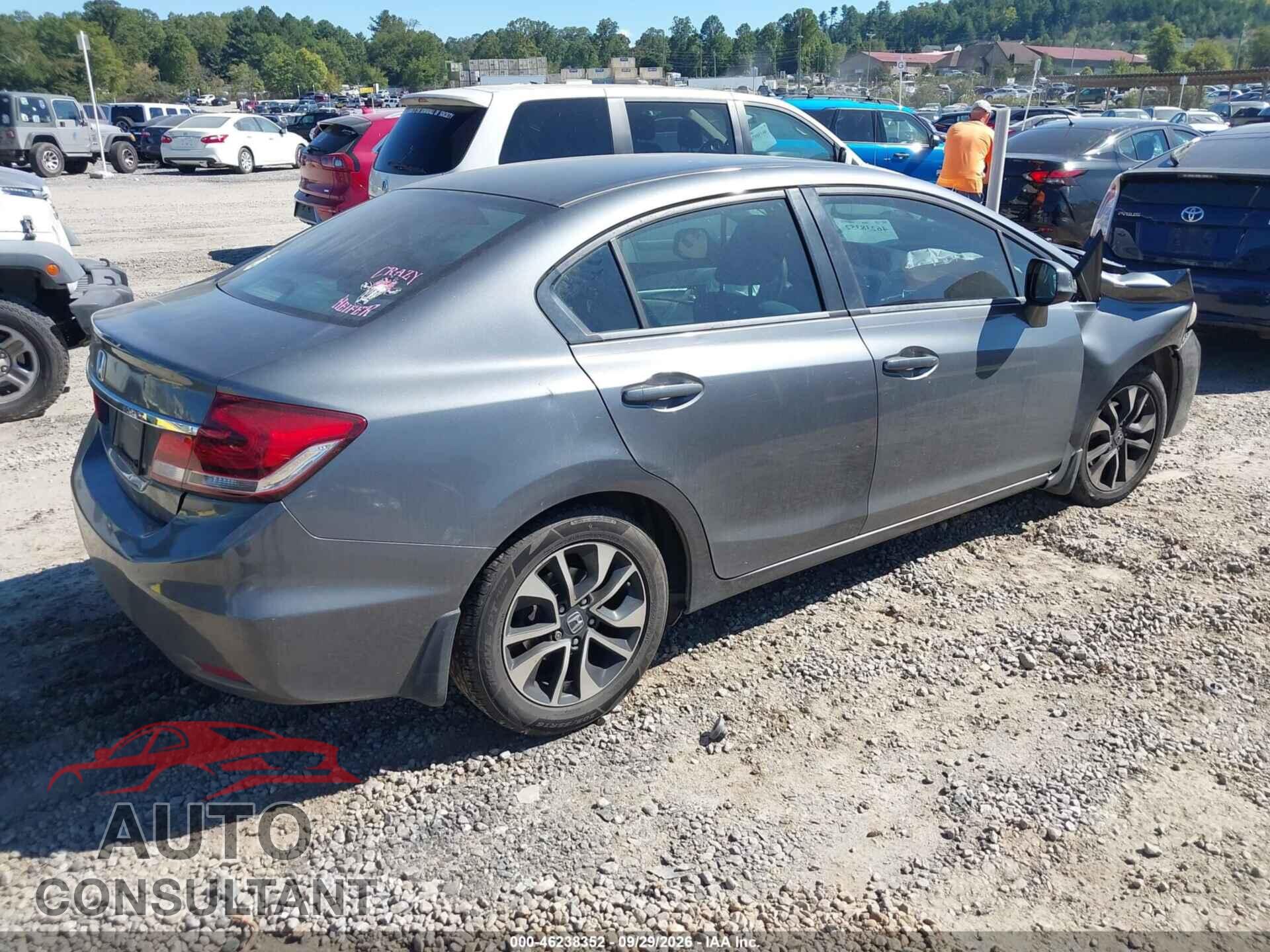 HONDA CIVIC 2013 - 19XFB2F83DE033309