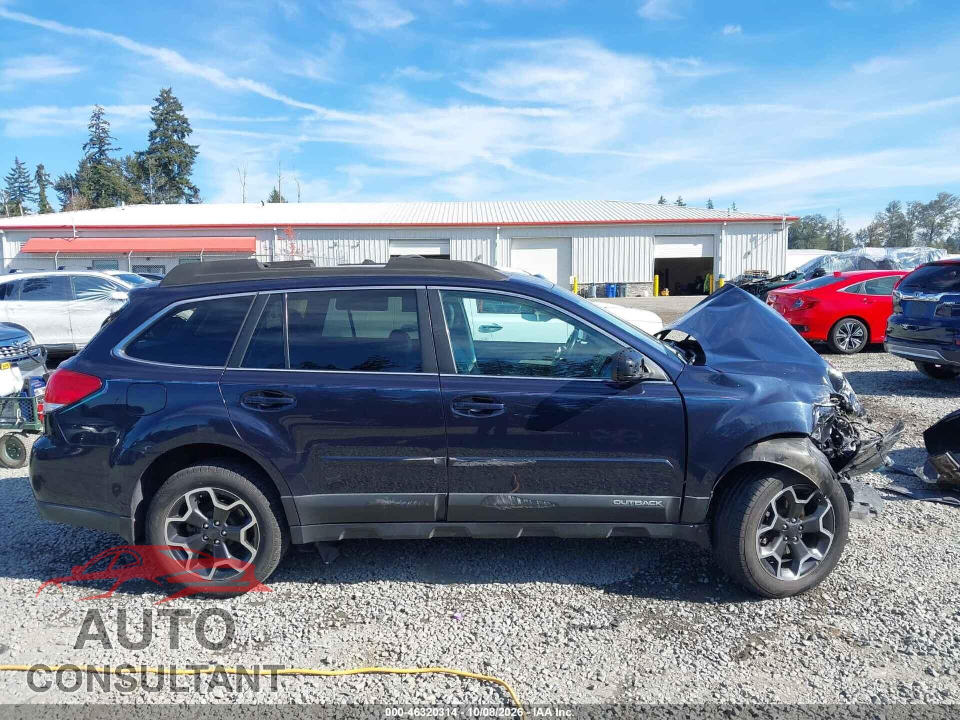 SUBARU OUTBACK 2013 - 4S4BRBGC8D3218102