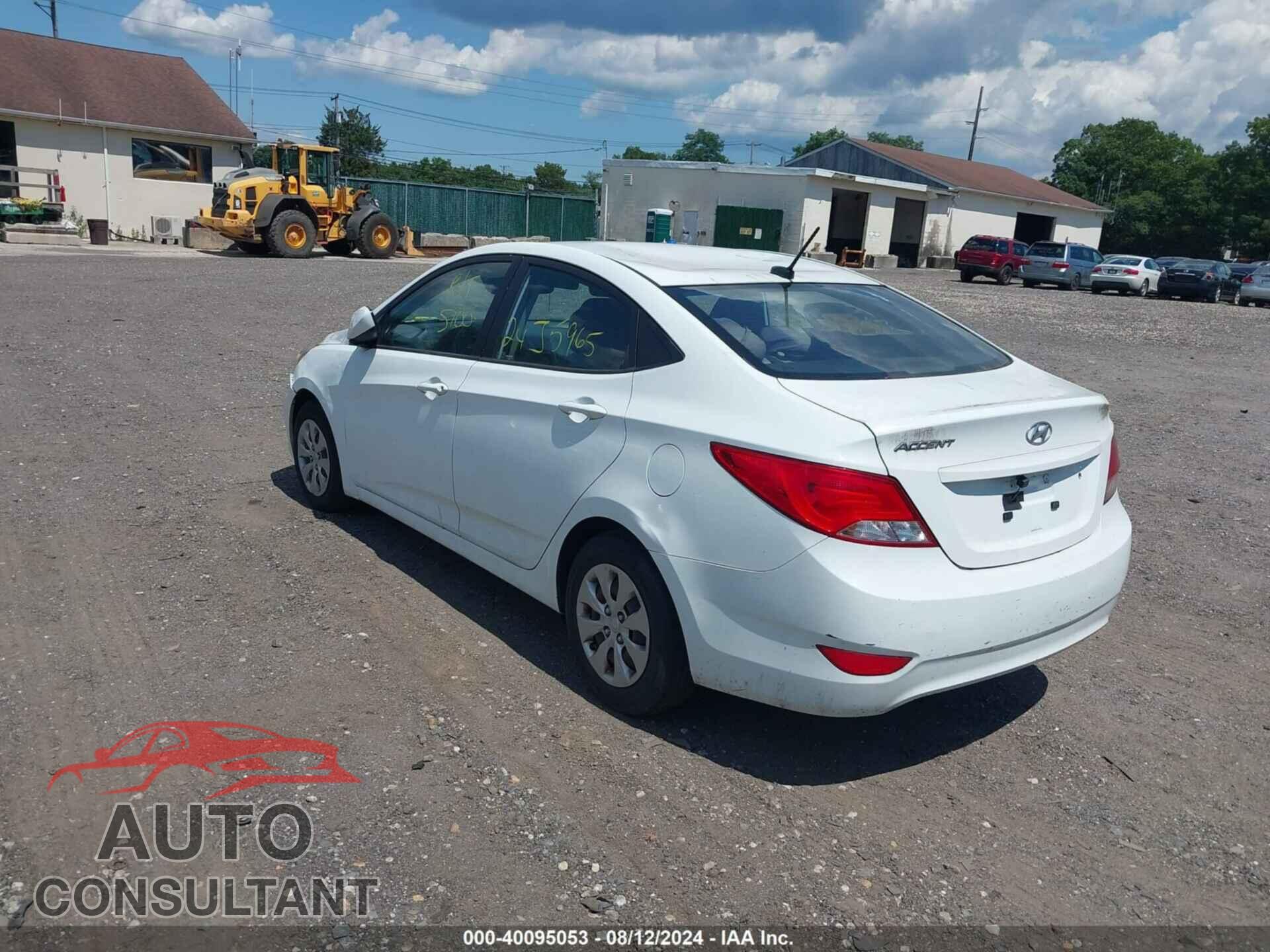 HYUNDAI ACCENT 2016 - KMHCT4AE8GU048009