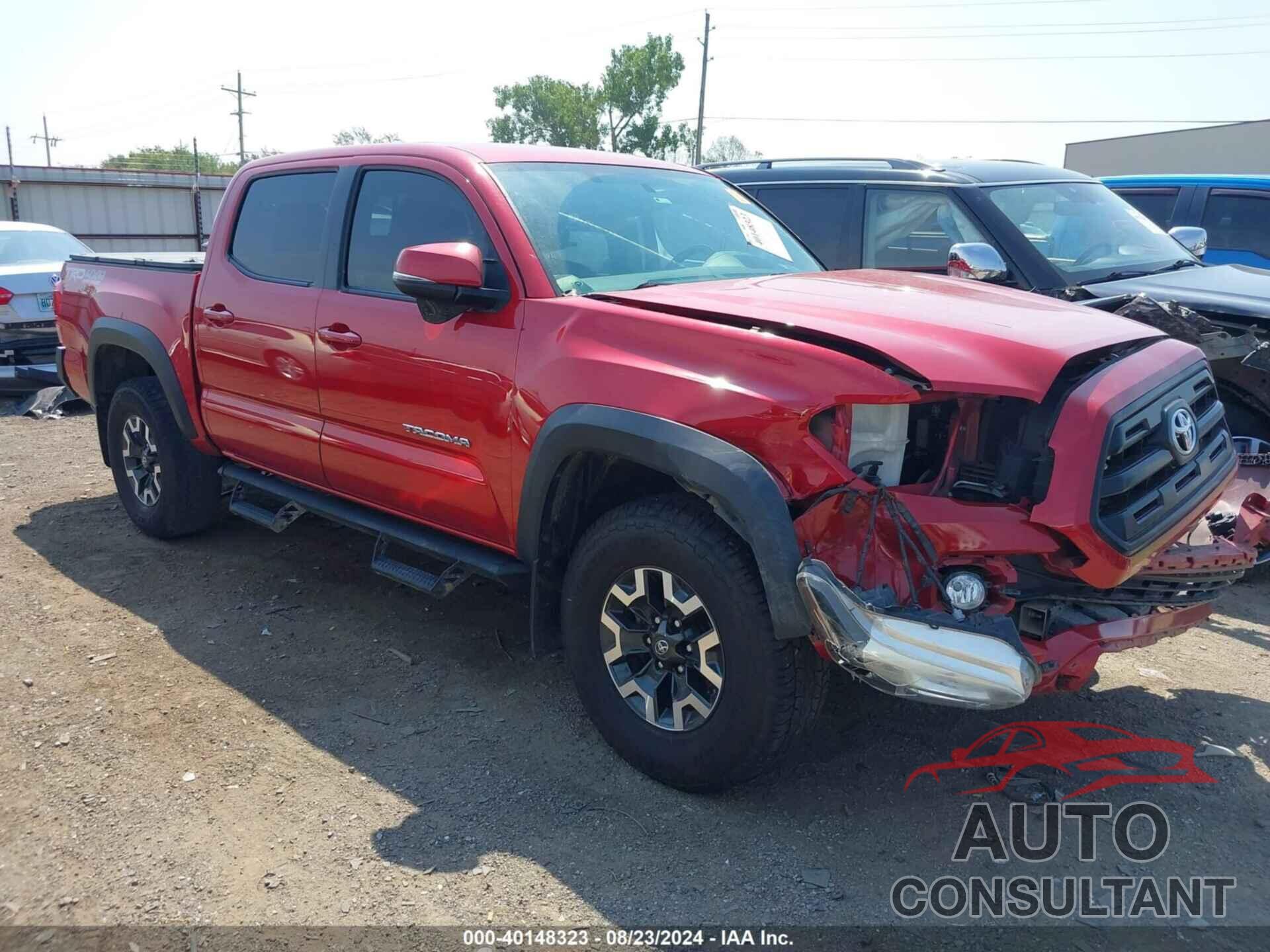 TOYOTA TACOMA 2017 - 5TFCZ5AN1HX091759