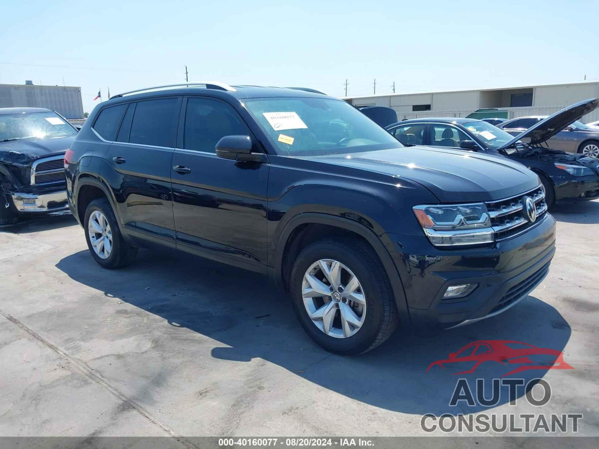 VOLKSWAGEN ATLAS 2019 - 1V2DP2CA2KC611225