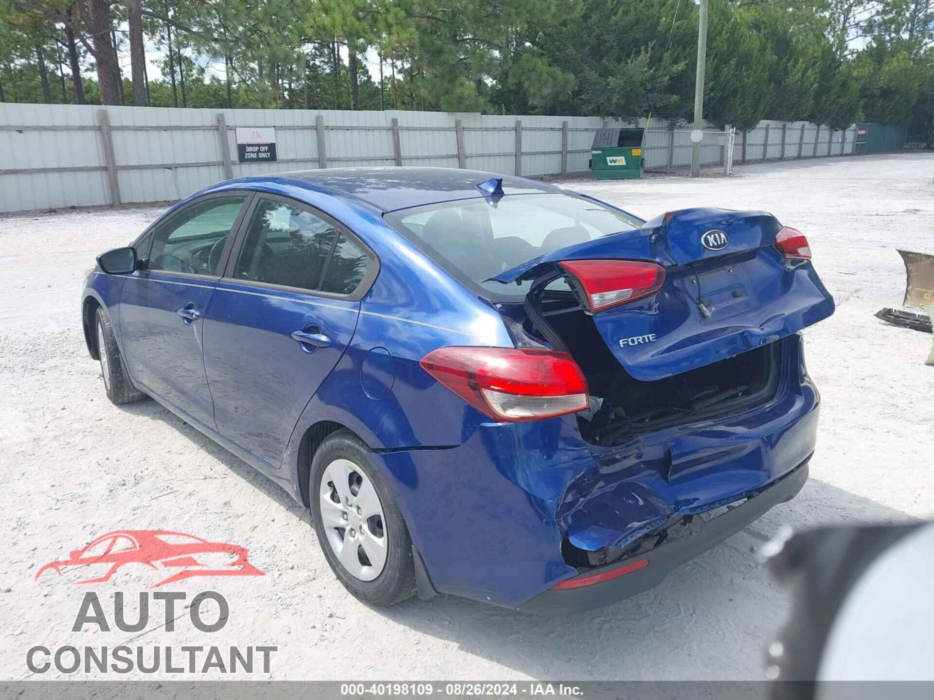KIA FORTE 2017 - 3KPFK4A74HE141843
