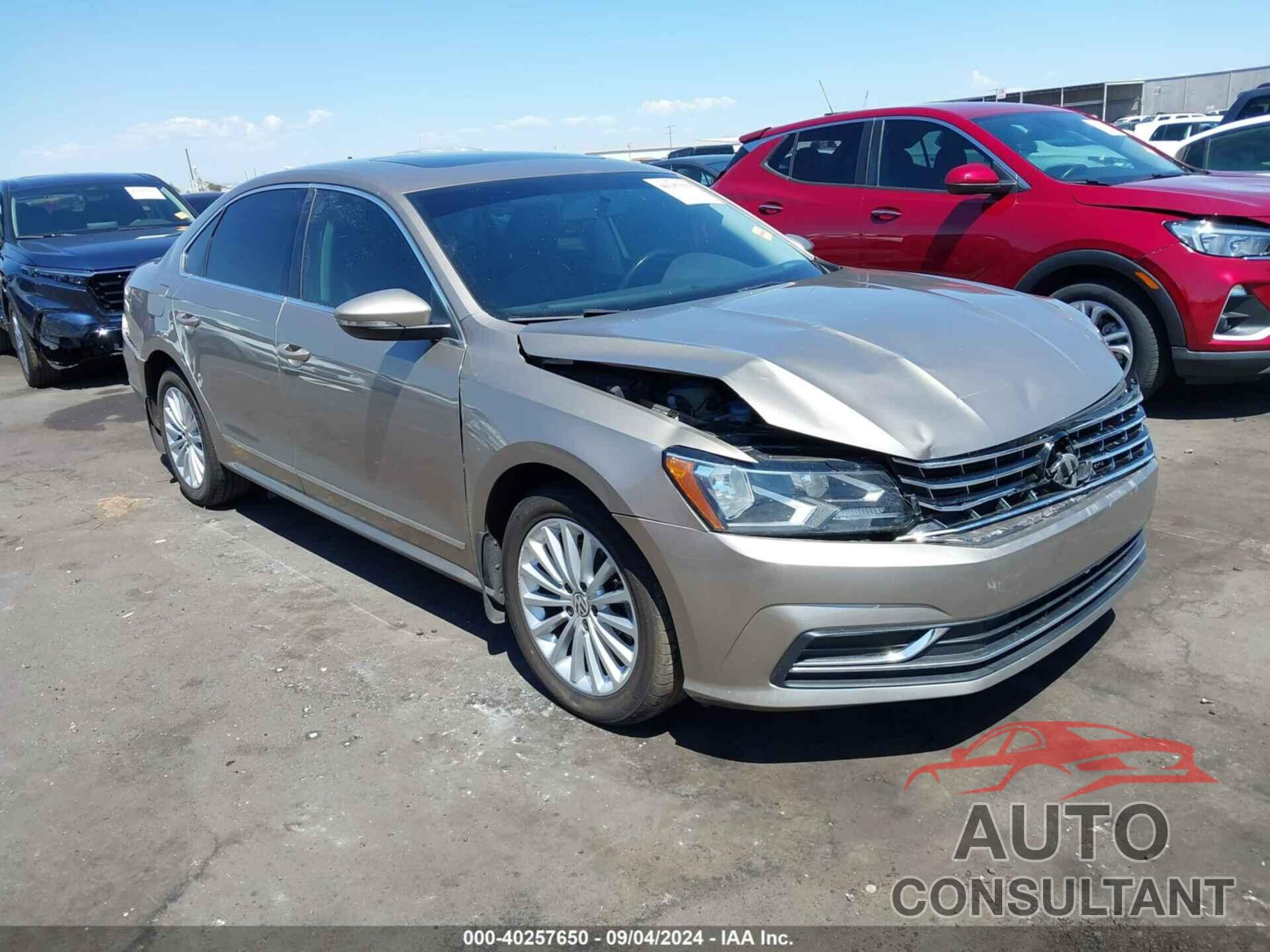 VOLKSWAGEN PASSAT 2016 - 1VWBT7A32GC012027