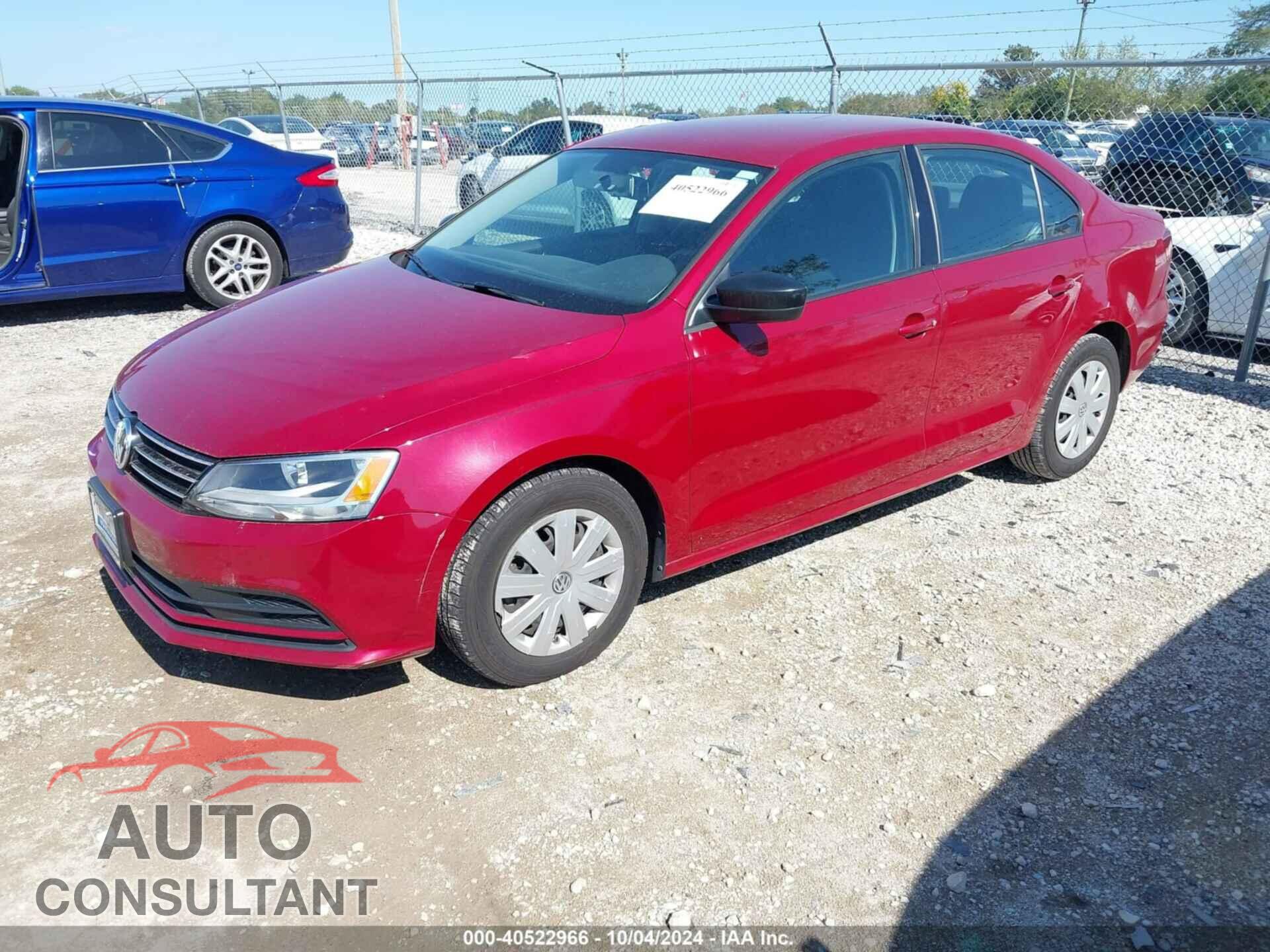 VOLKSWAGEN JETTA 2016 - 3VW267AJXGM403687