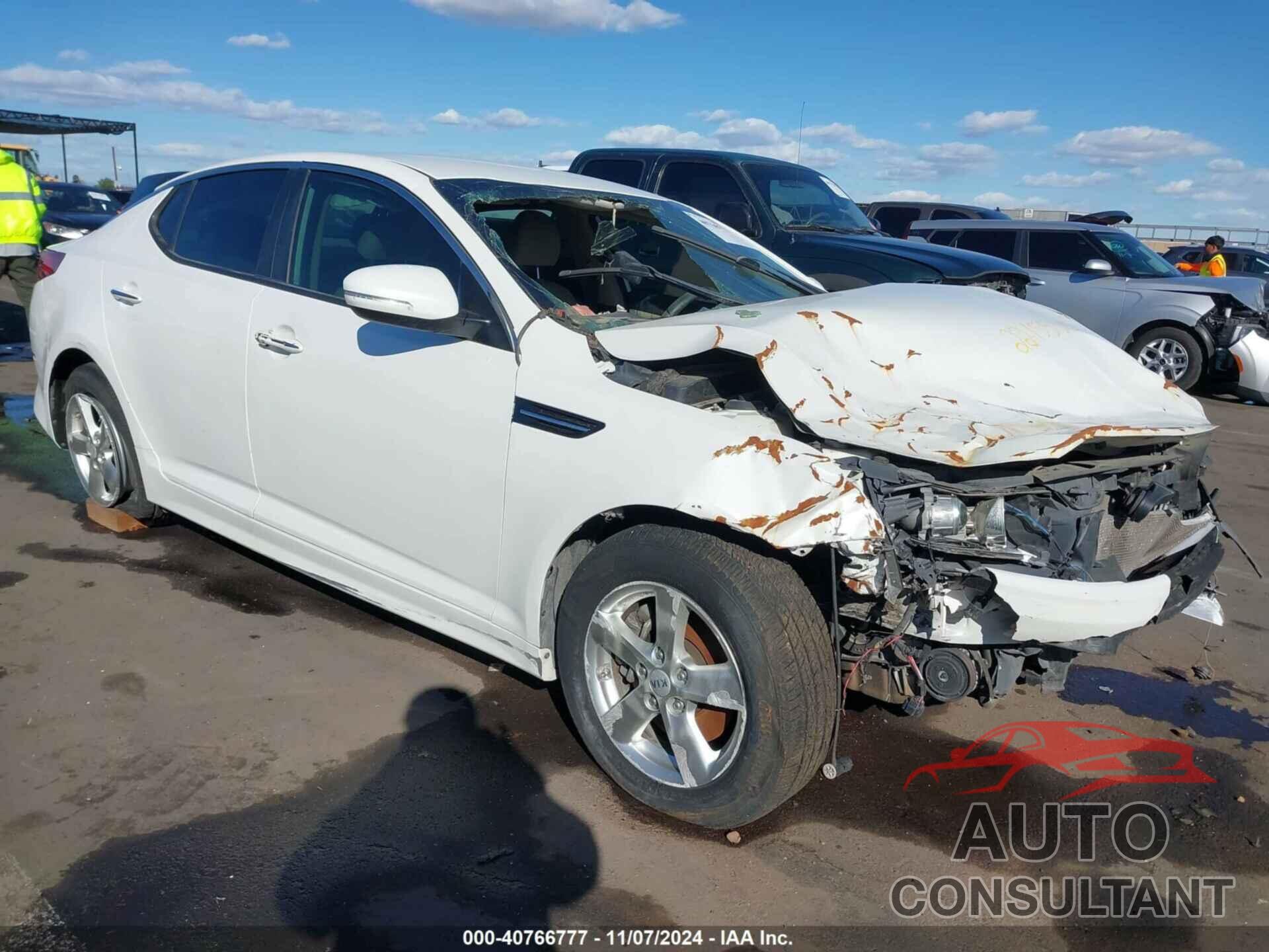KIA OPTIMA 2015 - KNAGM4A7XF5661422