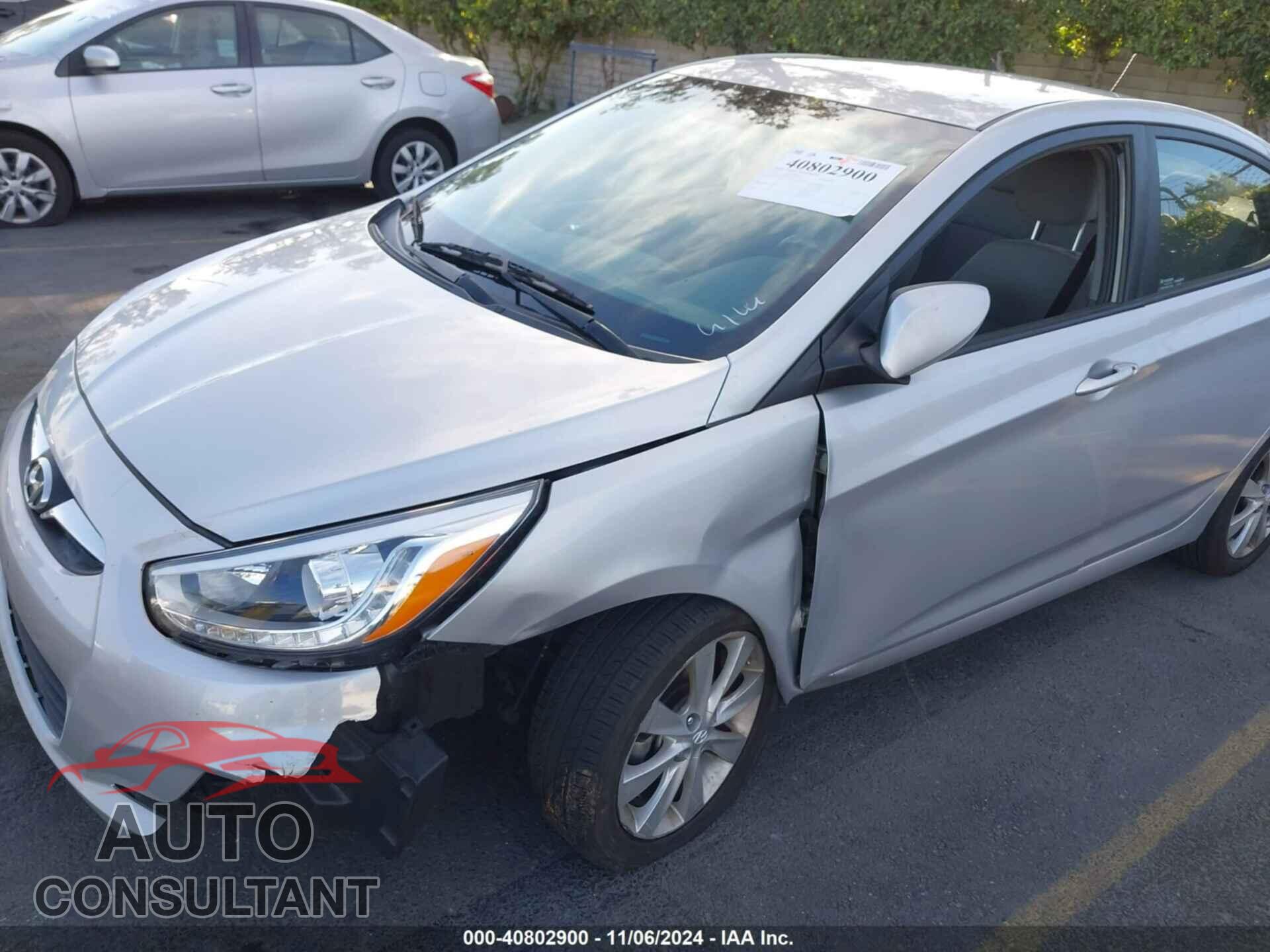 HYUNDAI ACCENT 2014 - KMHCU4AE3EU591701