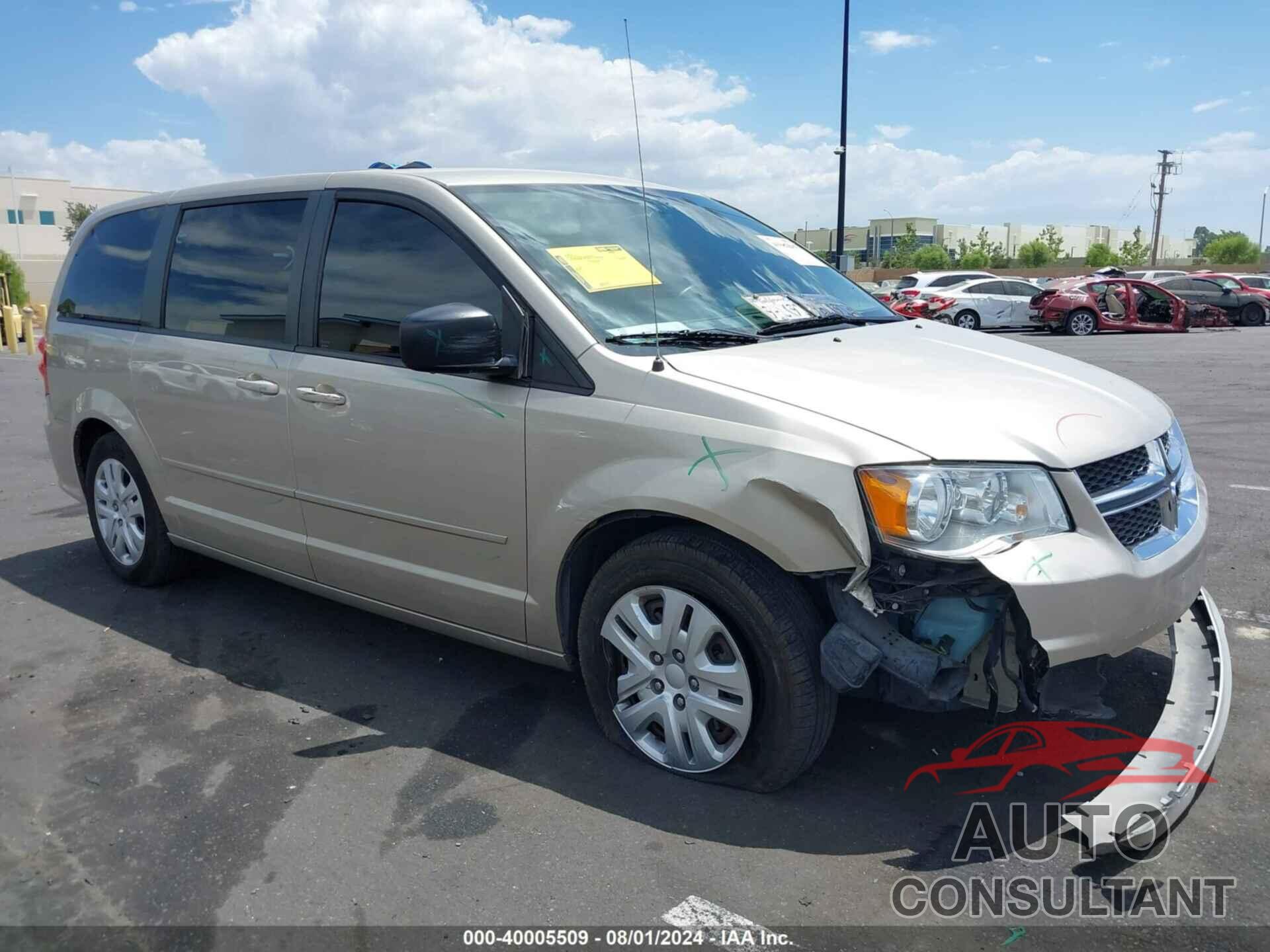 DODGE GRAND CARAVAN 2016 - 2C4RDGBG4GR216917