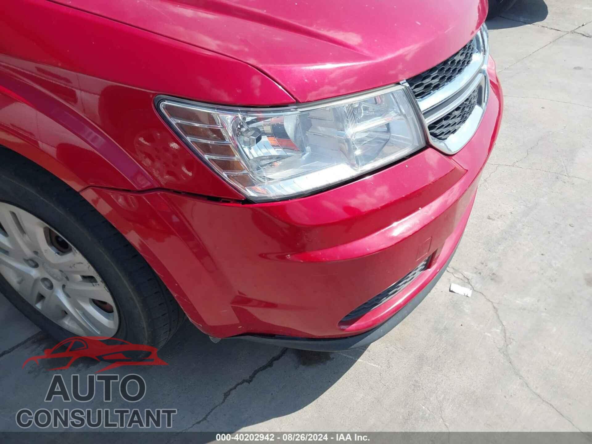 DODGE JOURNEY 2016 - 3C4PDCAB7GT247906