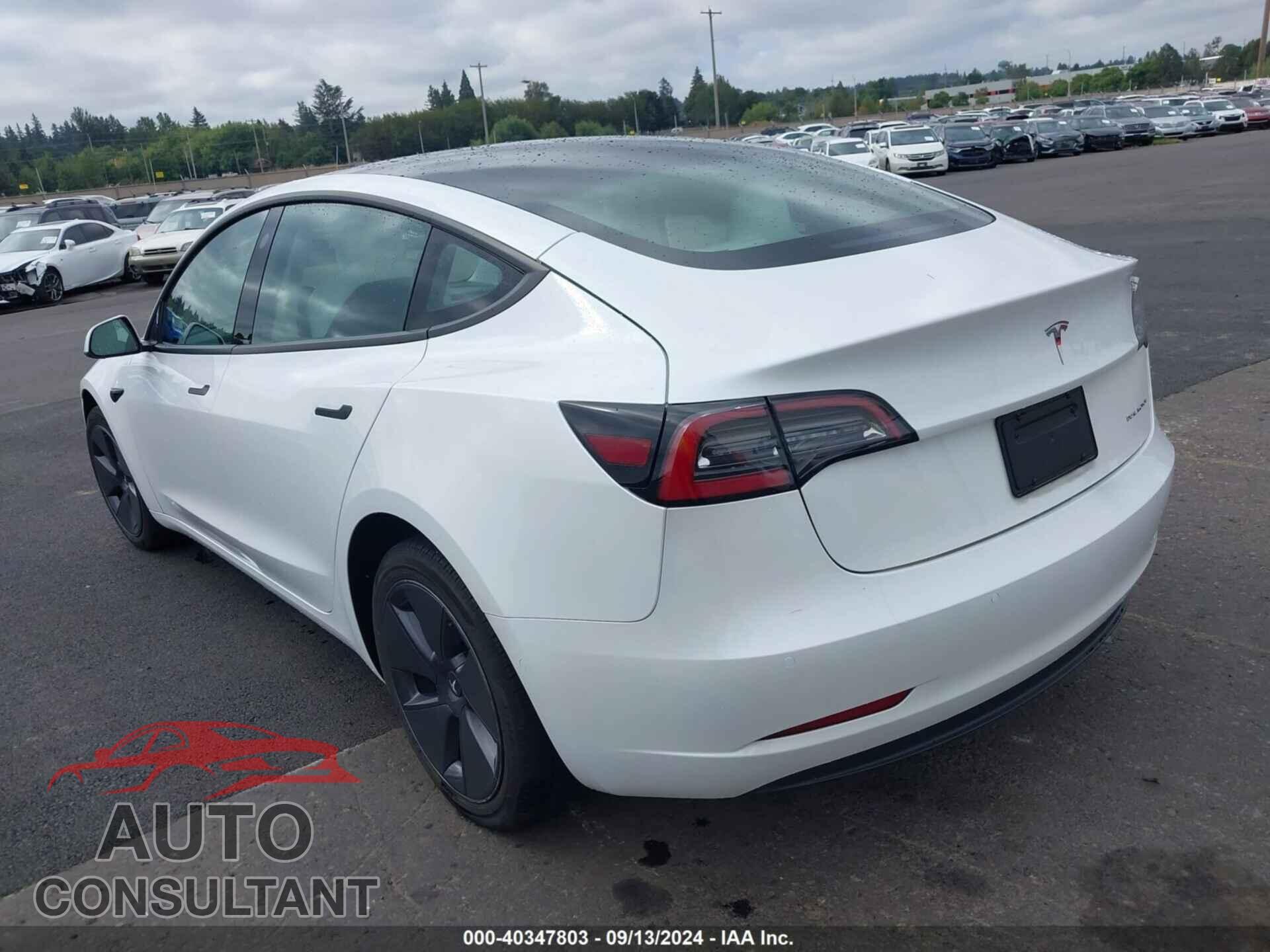 TESLA MODEL 3 2022 - 5YJ3E1EB9NF348208