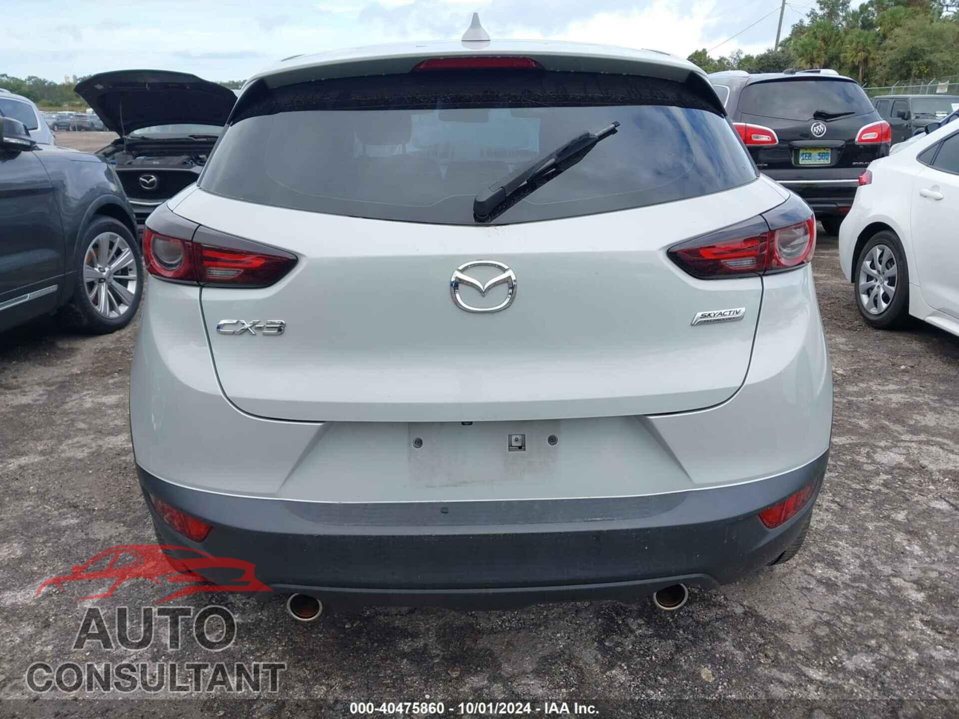 MAZDA CX-3 2019 - JM1DKDD7XK1445837