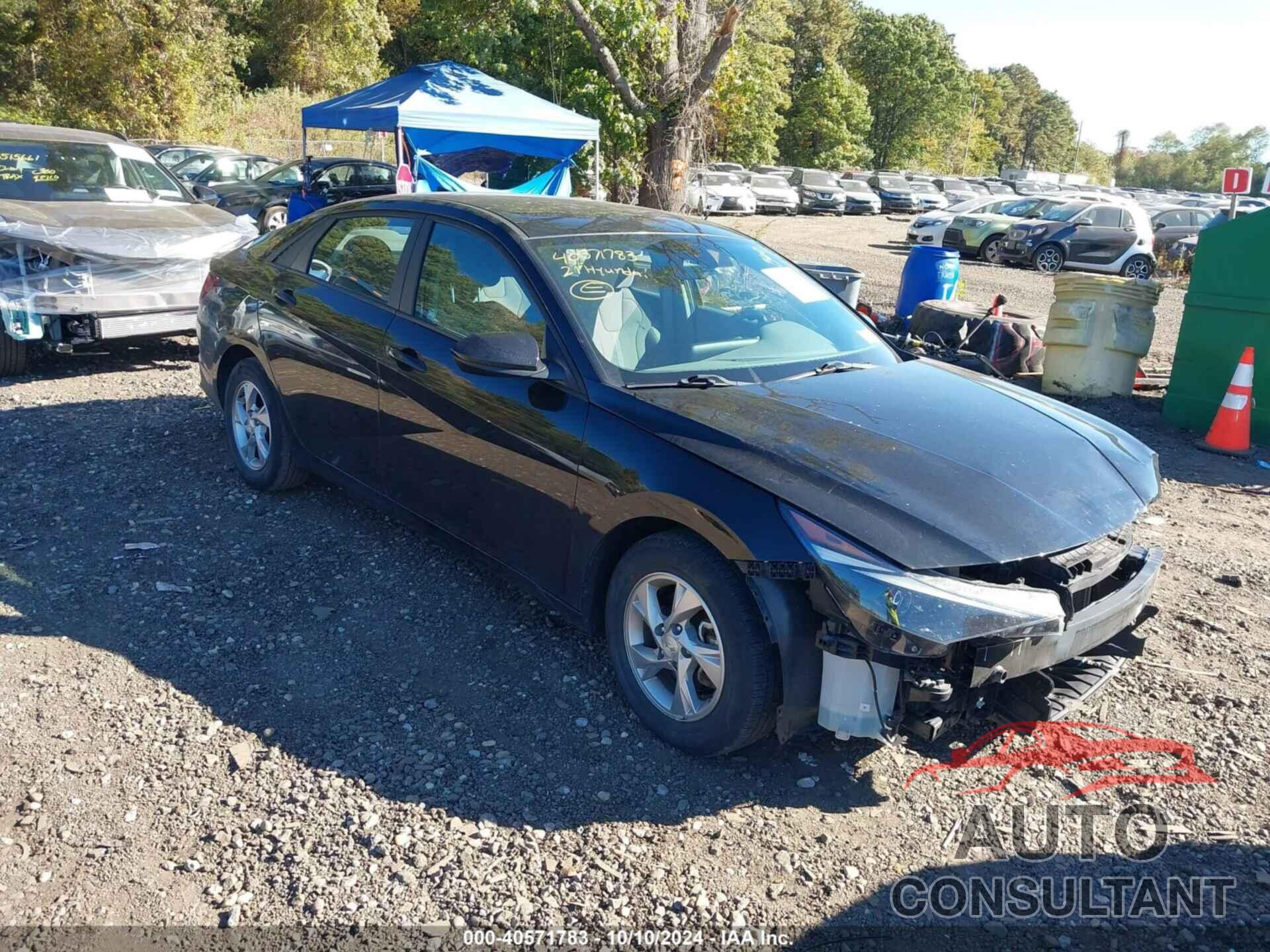 HYUNDAI ELANTRA 2021 - KMHLL4AG9MU123555