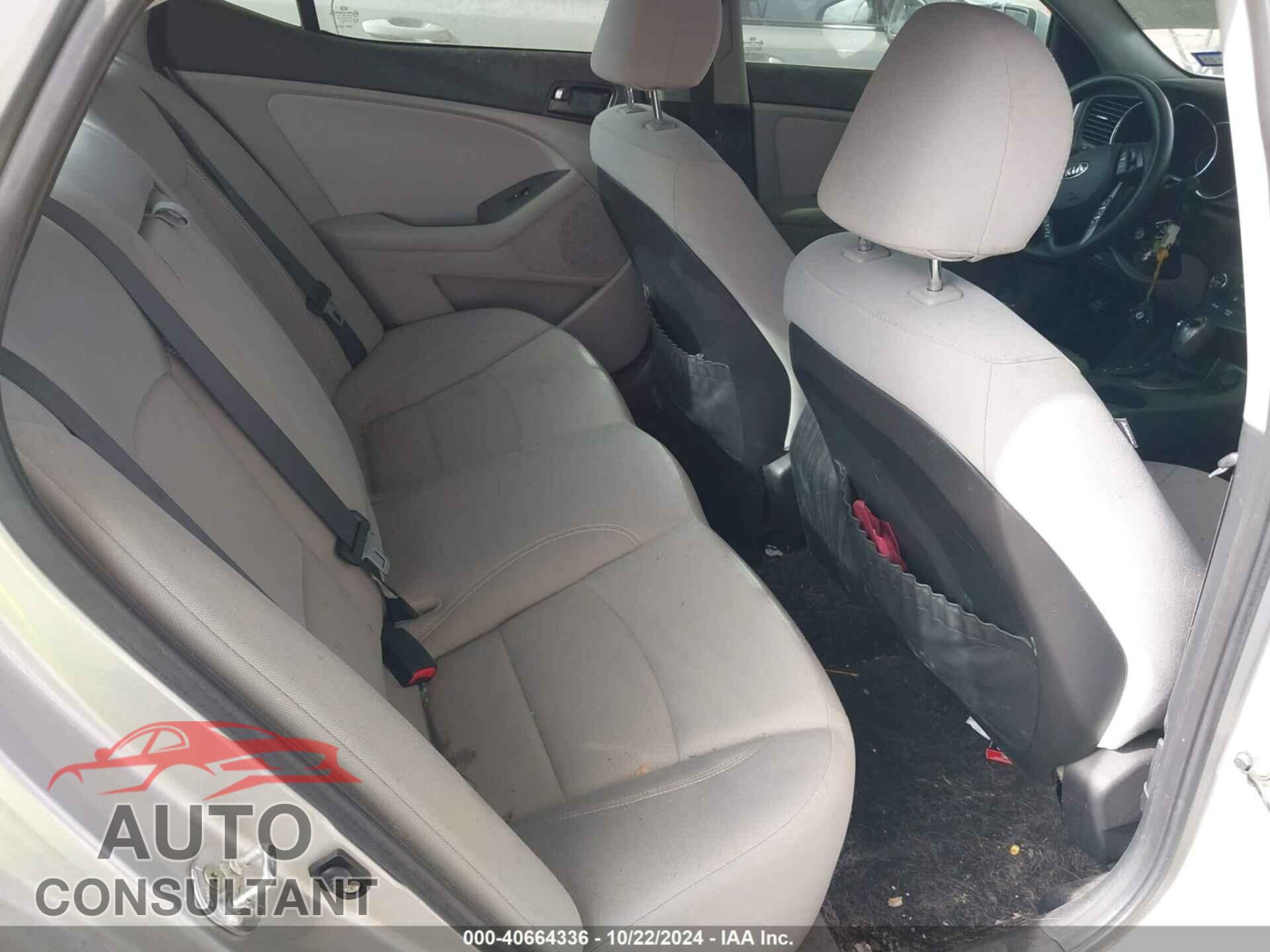 KIA OPTIMA 2013 - KNAGM4A71D5357683