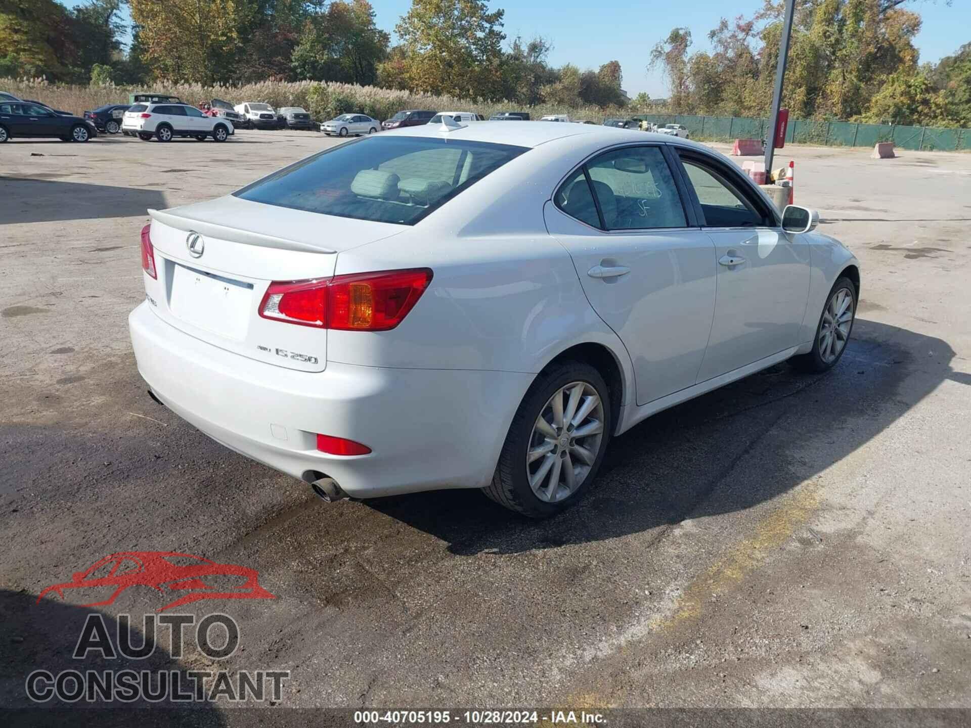 LEXUS IS 250 2010 - JTHCF5C20A2033204