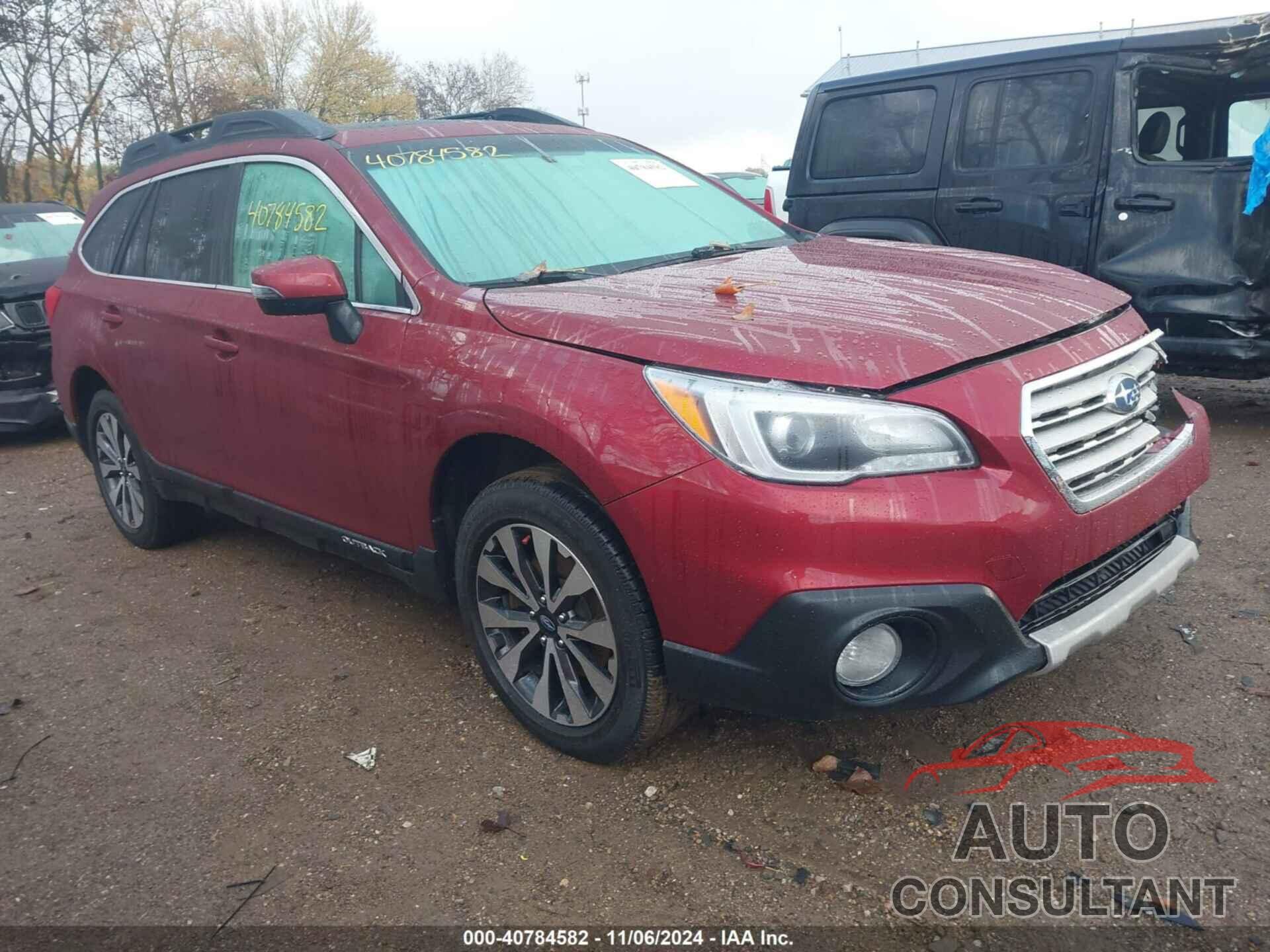 SUBARU OUTBACK 2017 - 4S4BSAKC8H3390769