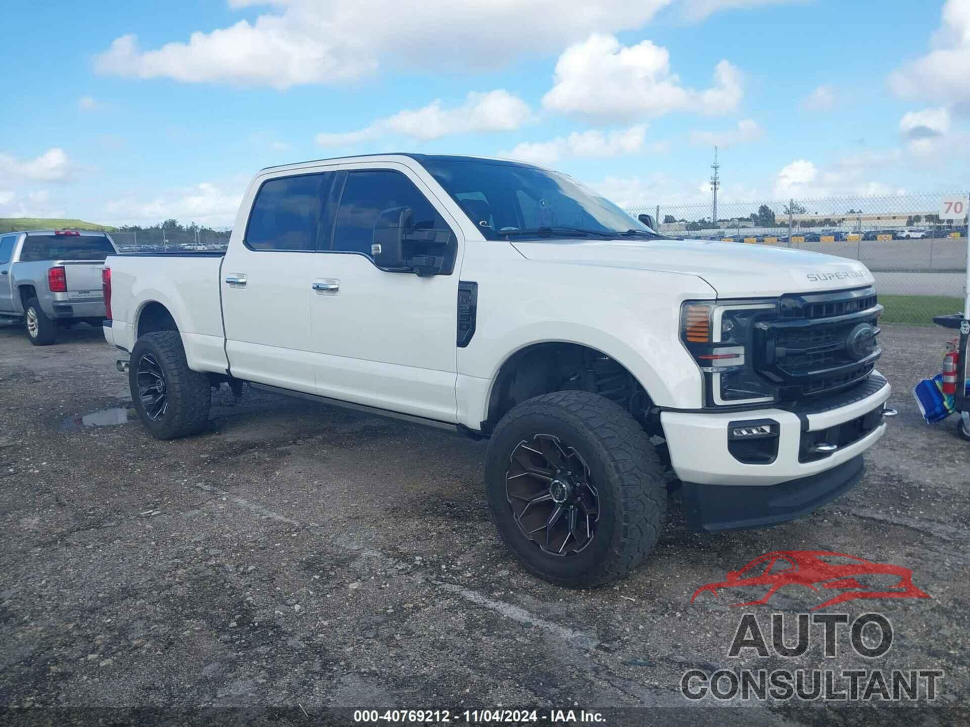 FORD SUPER DUTY F-250 SRW 2022 - 1FT8W2BT6NED59433