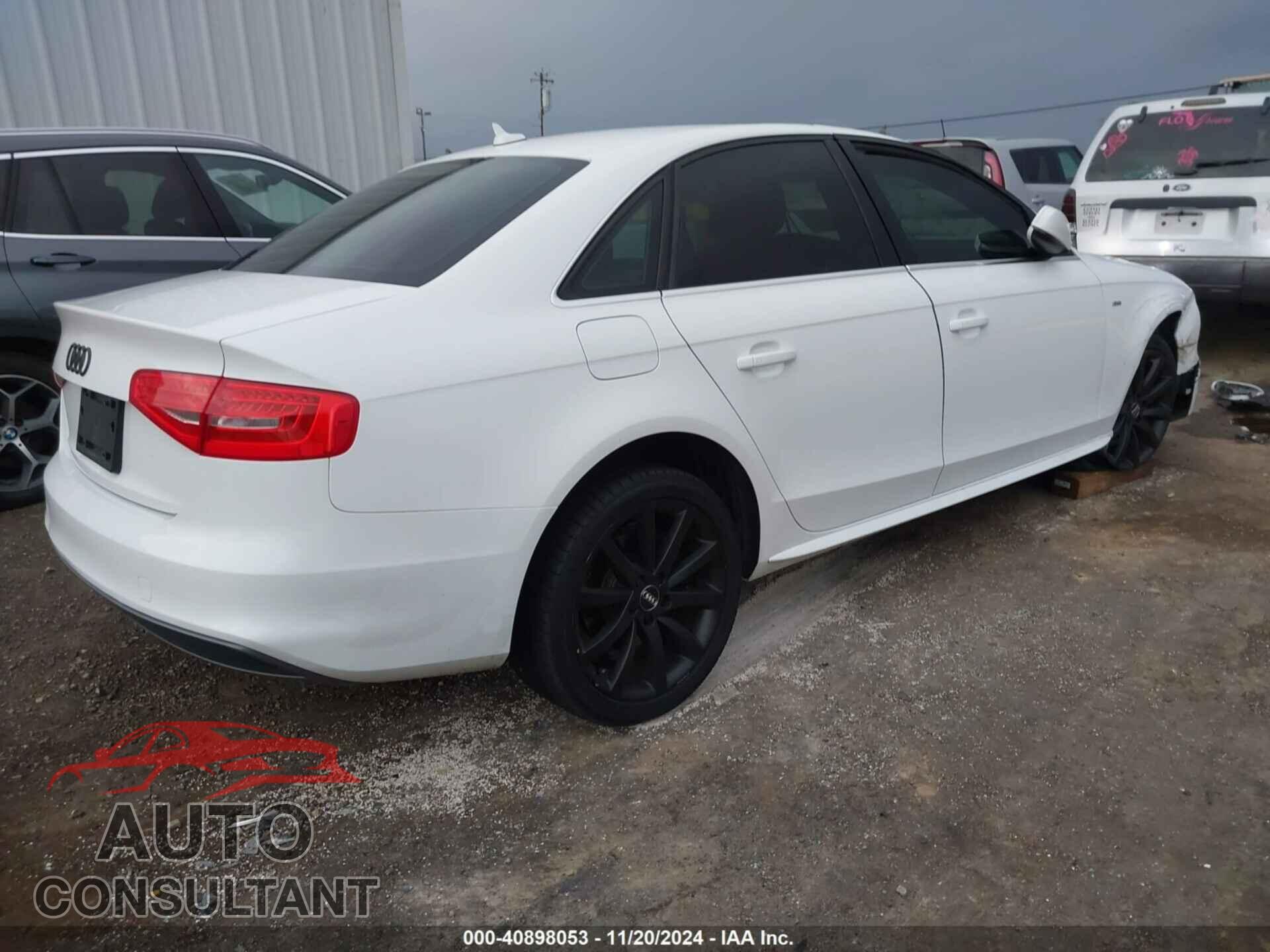 AUDI A4 2014 - WAUBFAFL6EA030827