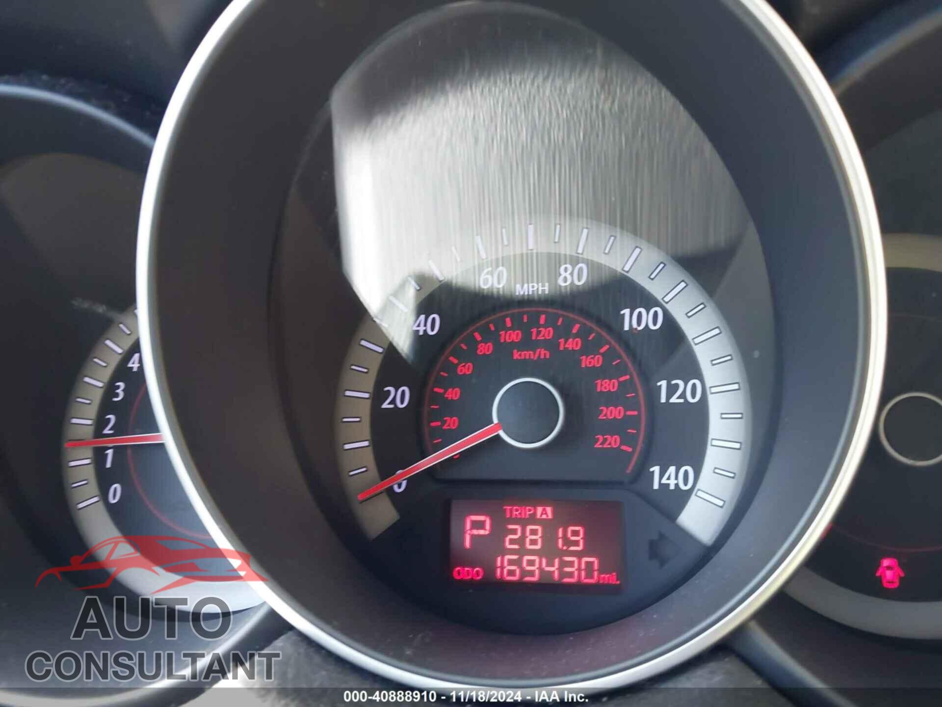 KIA FORTE 2010 - KNAFU4A20A5267632