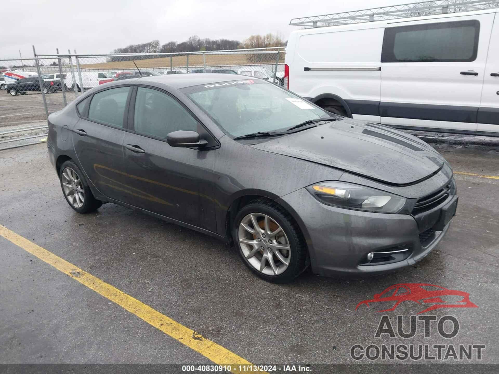 DODGE DART 2015 - 1C3CDFBBXFD242108