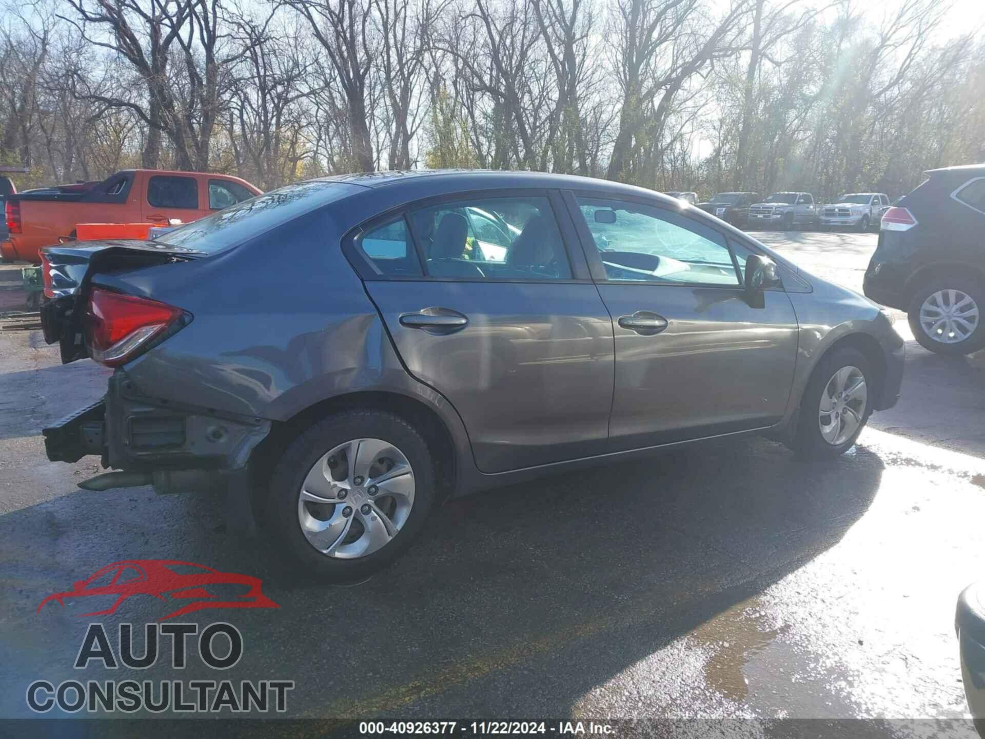 HONDA CIVIC 2013 - 19XFB2F58DE076419