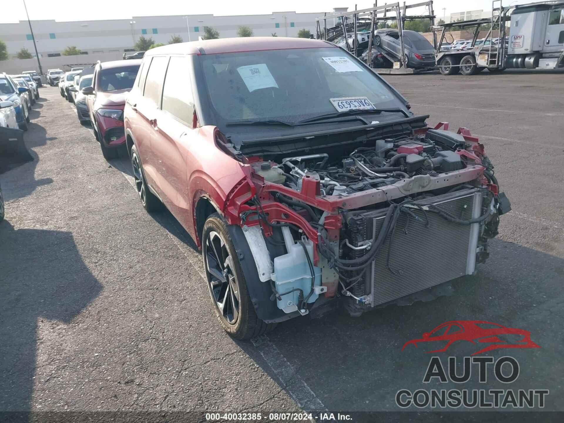 MITSUBISHI OUTLANDER 2022 - JA4J3TA80NZ041355