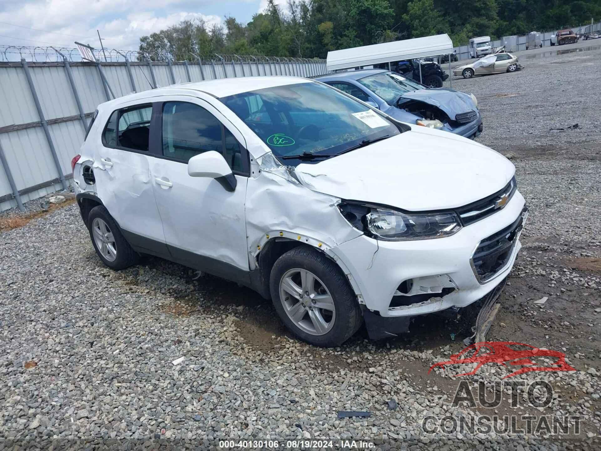 CHEVROLET TRAX 2020 - KL7CJKSB4LB050555