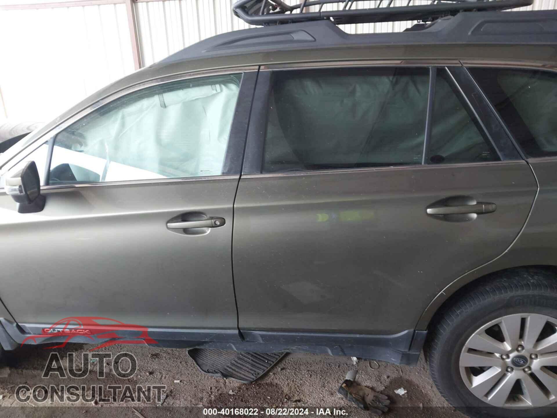 SUBARU OUTBACK 2017 - 4S4BSAFC3H3340808