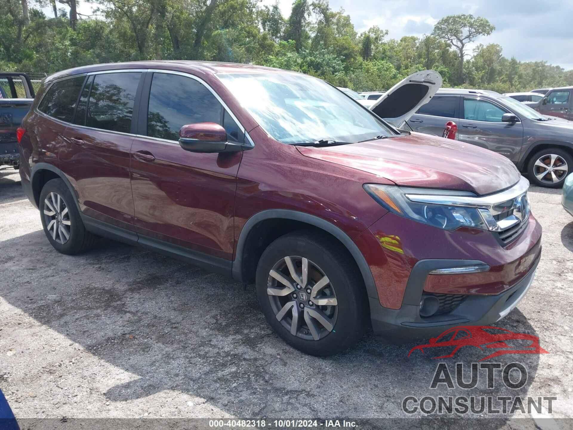 HONDA PILOT 2019 - 5FNYF5H55KB003589