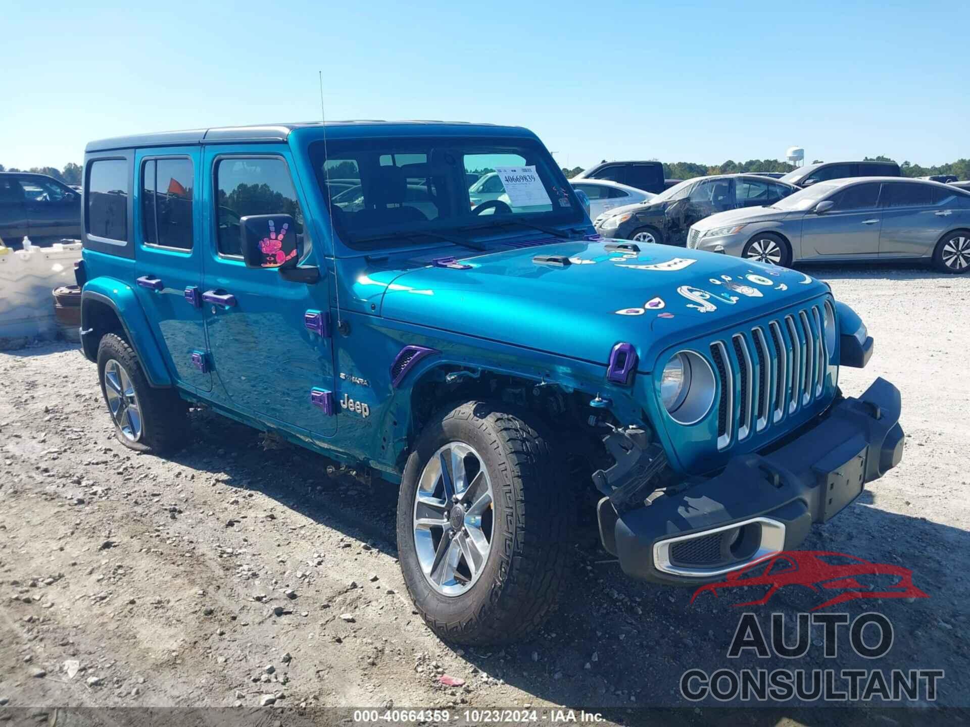 JEEP WRANGLER UNLIMITED 2019 - 1C4HJXEGXKW633149