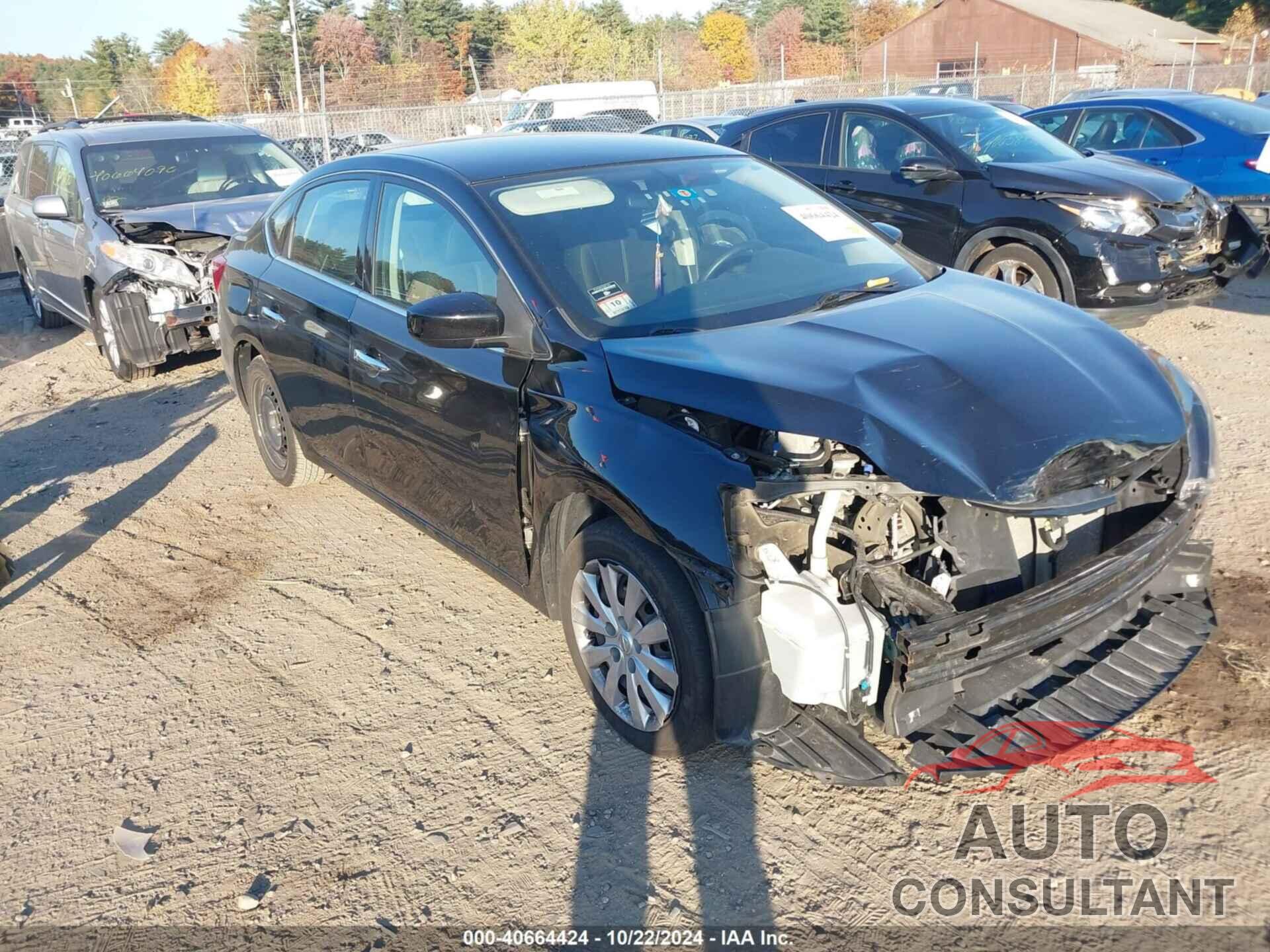 NISSAN SENTRA 2017 - 3N1AB7AP9HY350752