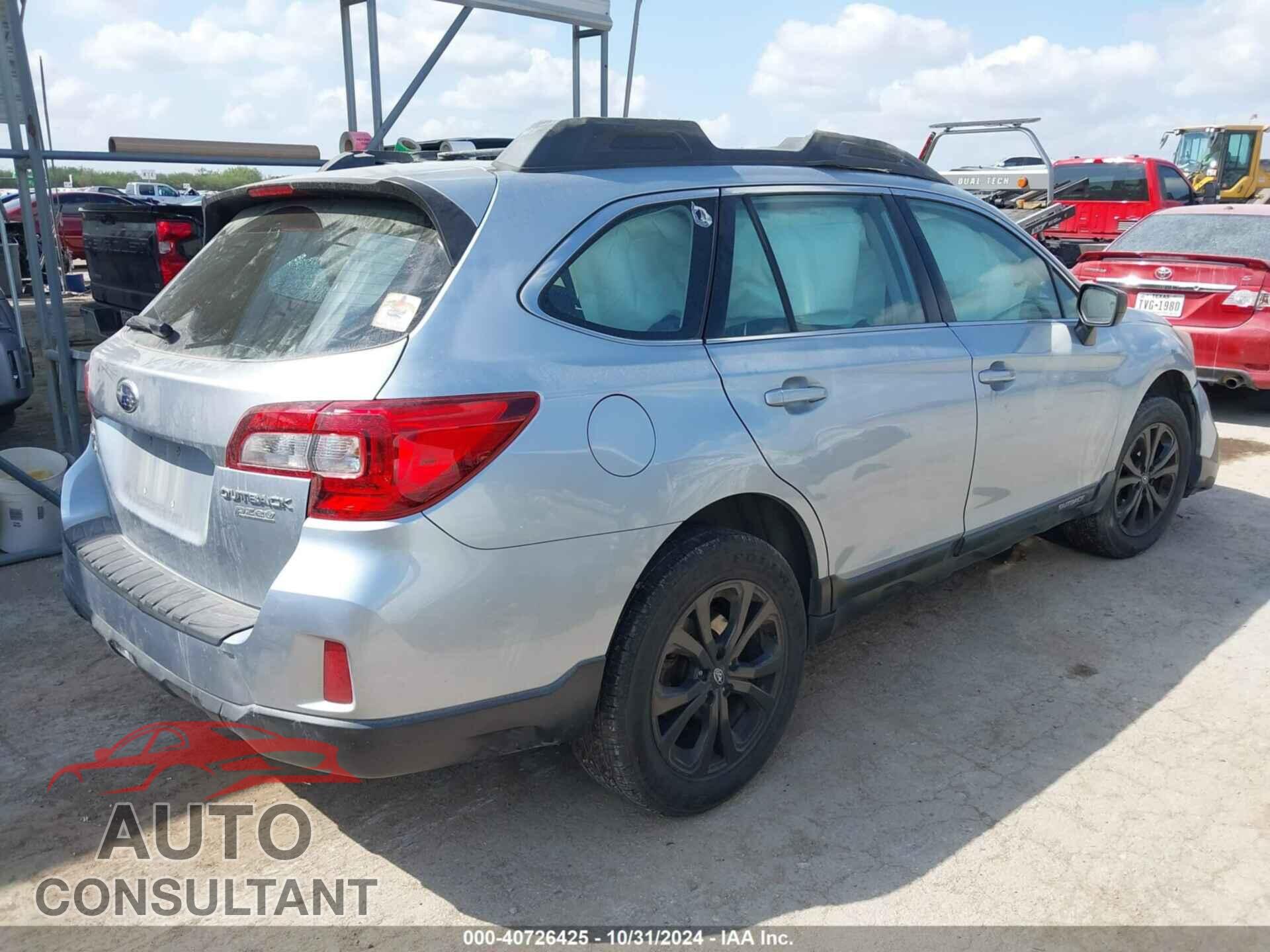 SUBARU OUTBACK 2017 - 4S4BSAAC6H3323864